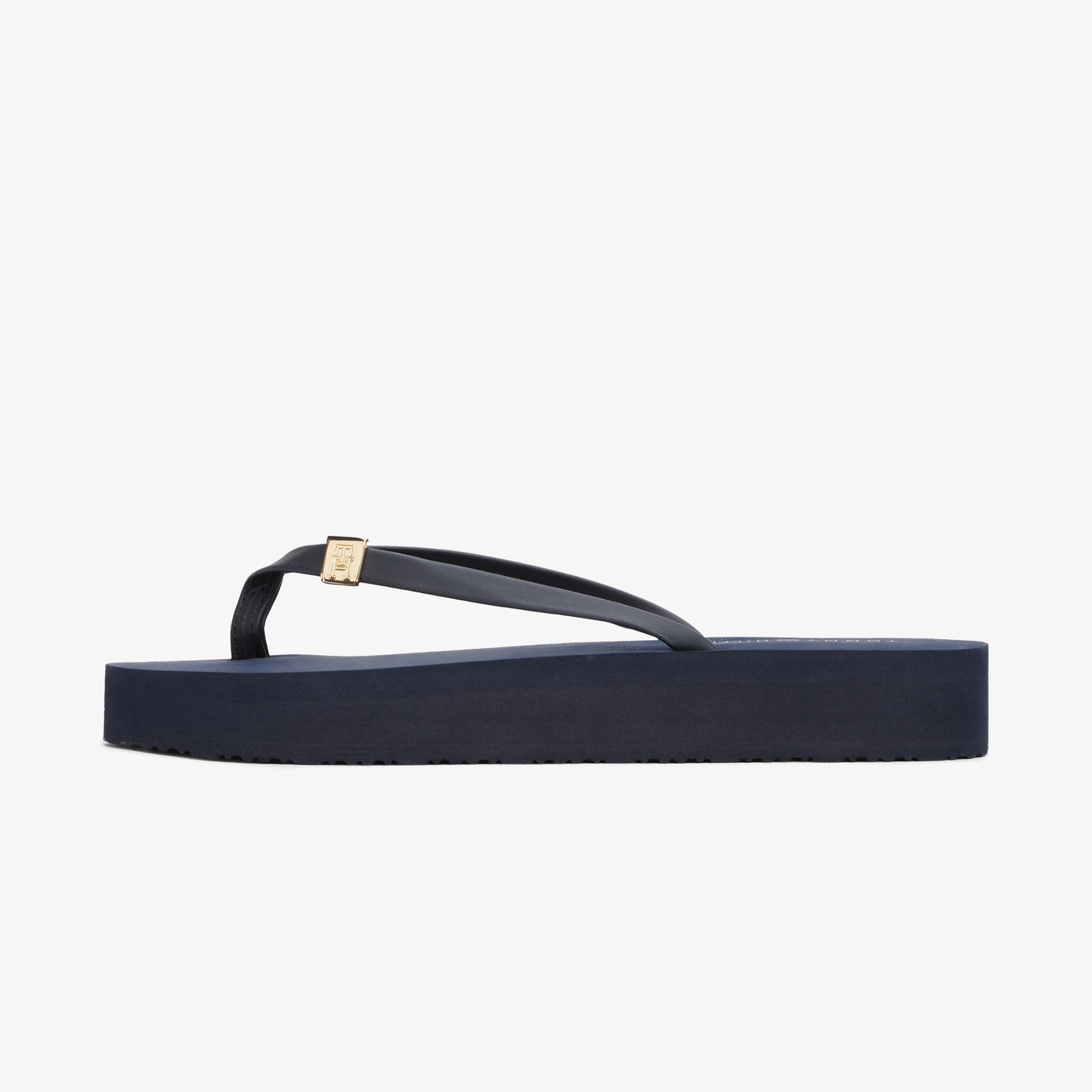 Tommy Hilfiger Elevated Chic Beach Kadın Lacivert Terlik