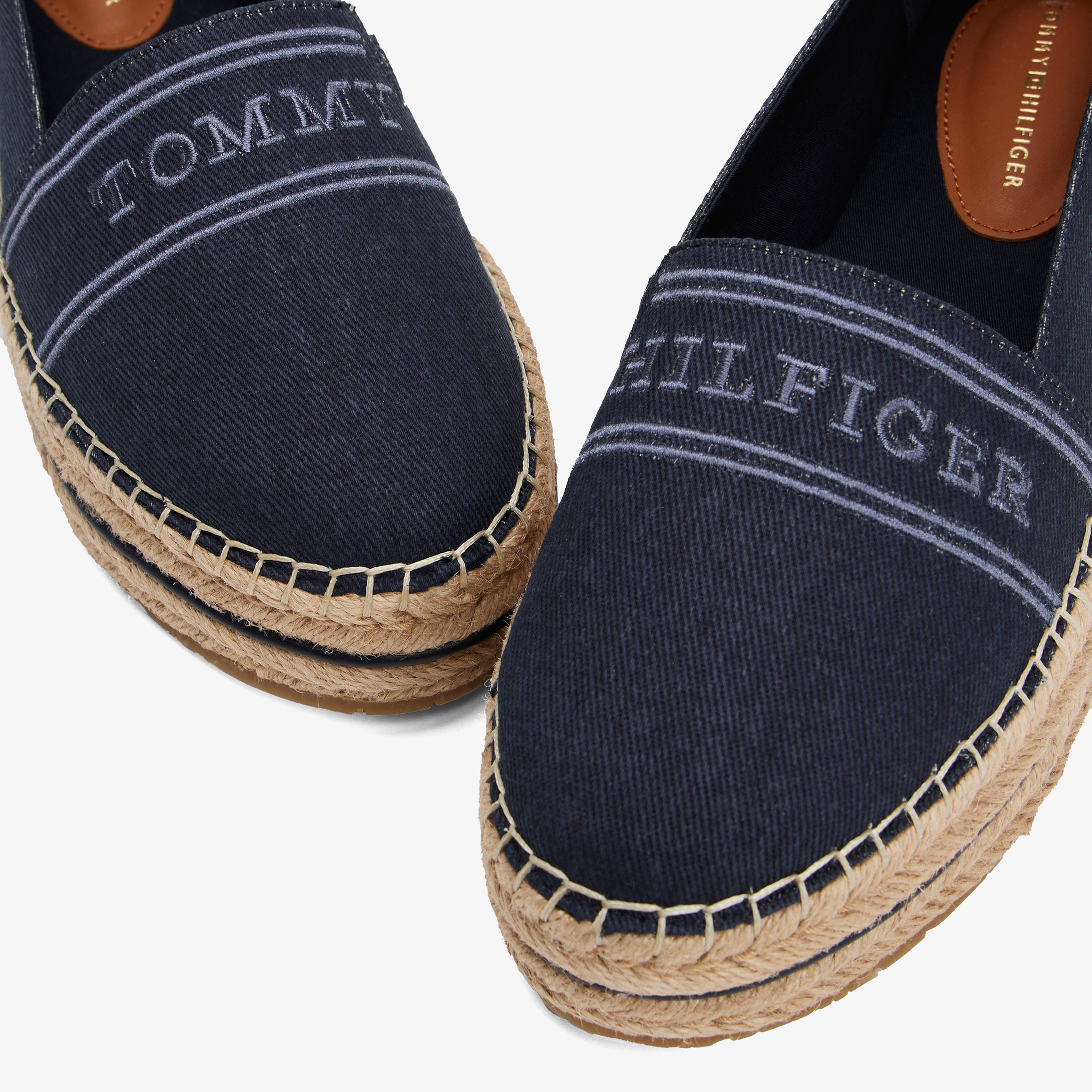 Tommy Hilfiger Denim Platform Kadın Lacivert Günlük Ayakkabı