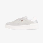 Tommy Hilfiger Essent Basket Metallic Kadın Gri Sneaker