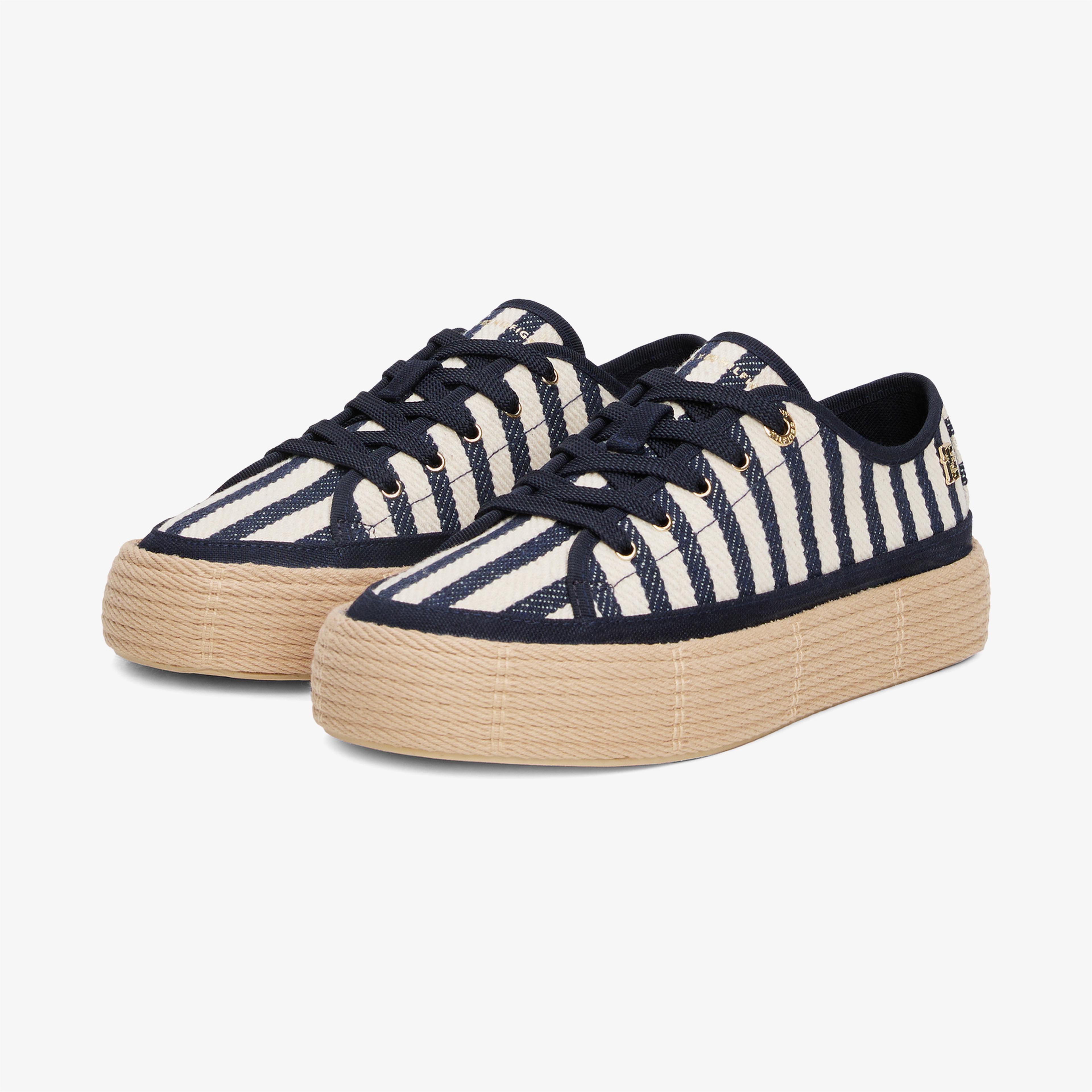 Tommy Hilfiger Vulc Rope Ithaca Kadın Mavi Sneaker