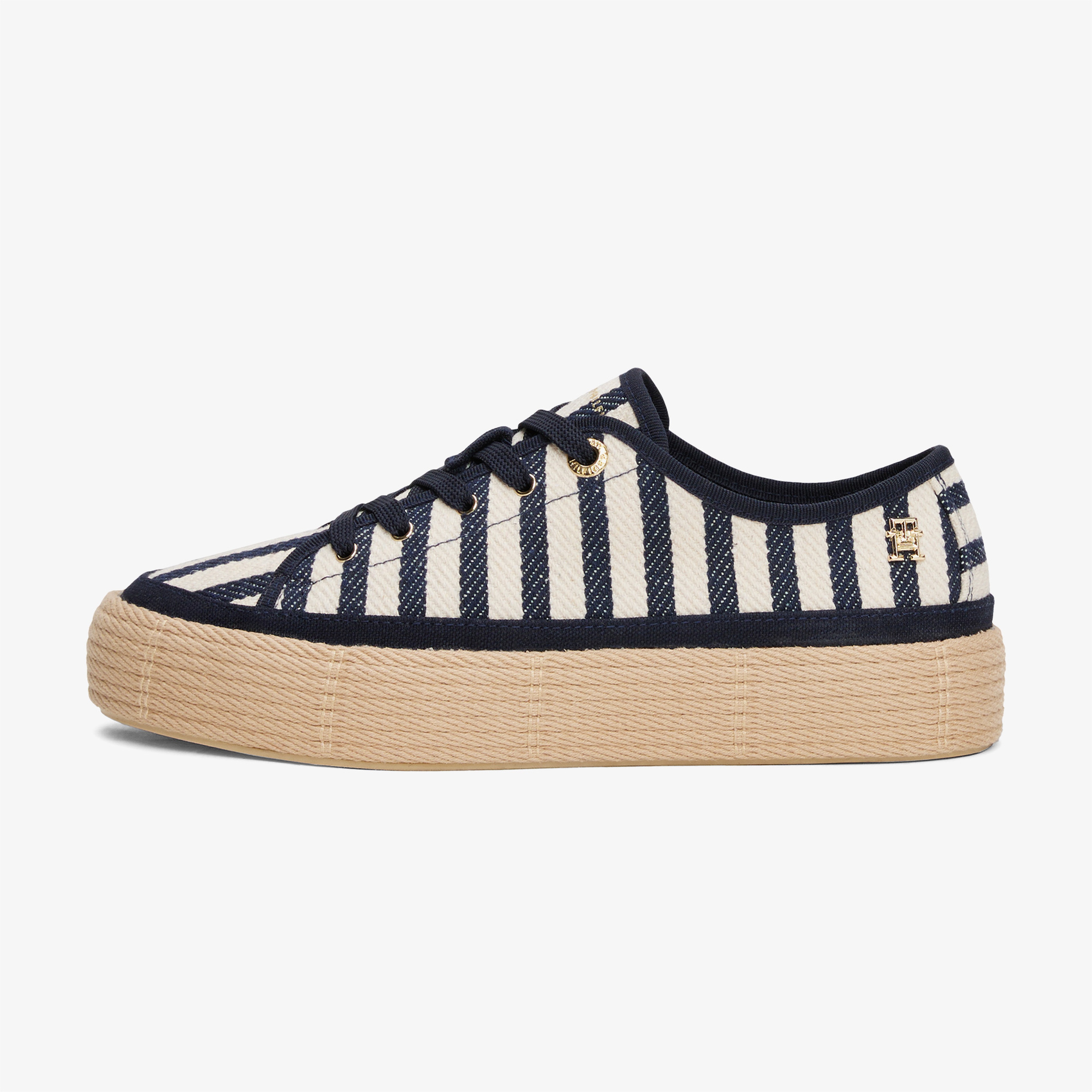 Tommy Hilfiger Vulc Rope Ithaca Kadın Mavi Sneaker