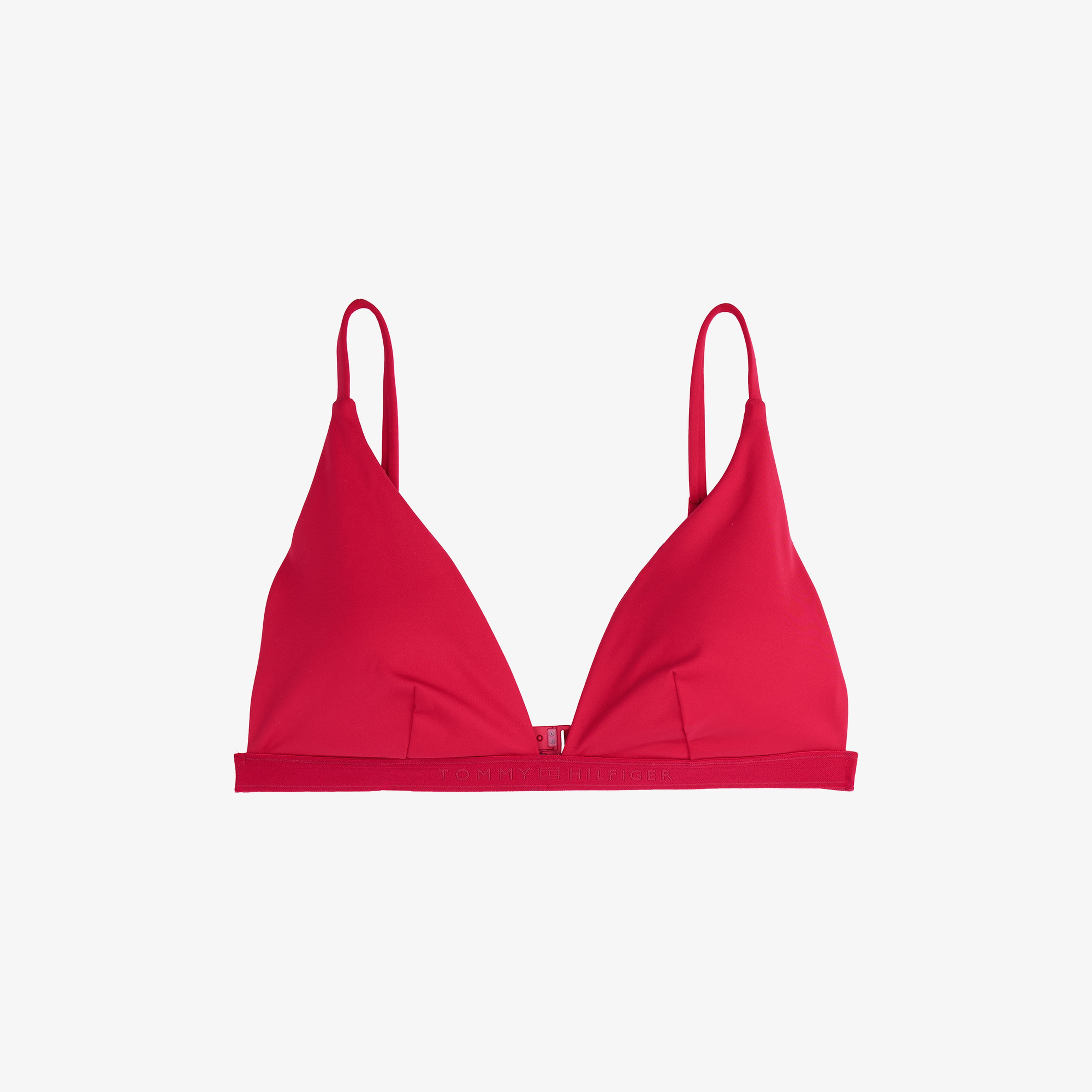 Tommy Hilfiger Triangle Fixed Rp Kadın Pembe Bikini Üstü