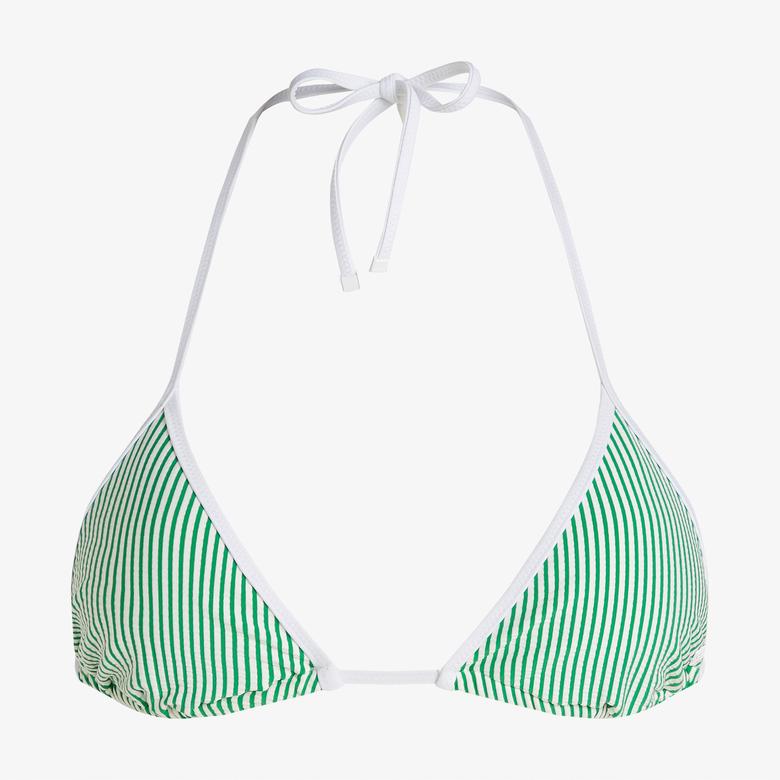 Tommy Hilfiger Üçgen Kadın Yeşil Bikini Üstü