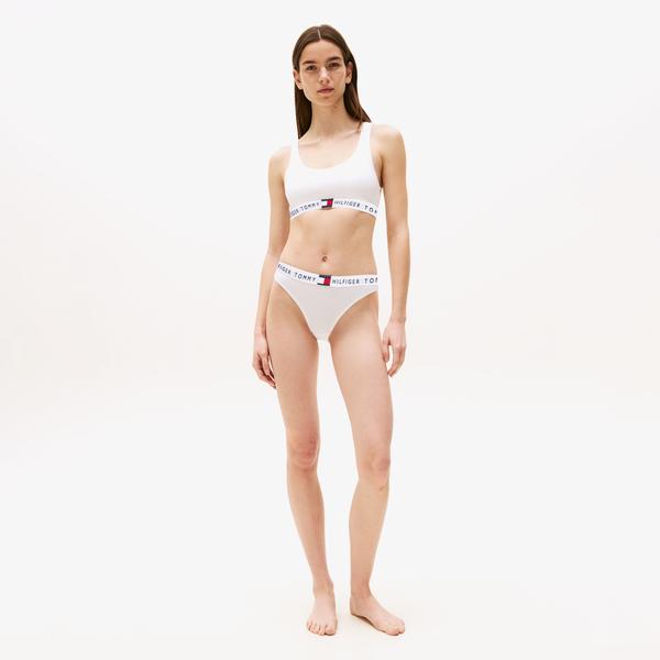 Tommy Hilfiger Unlined Kadın Beyaz Bra