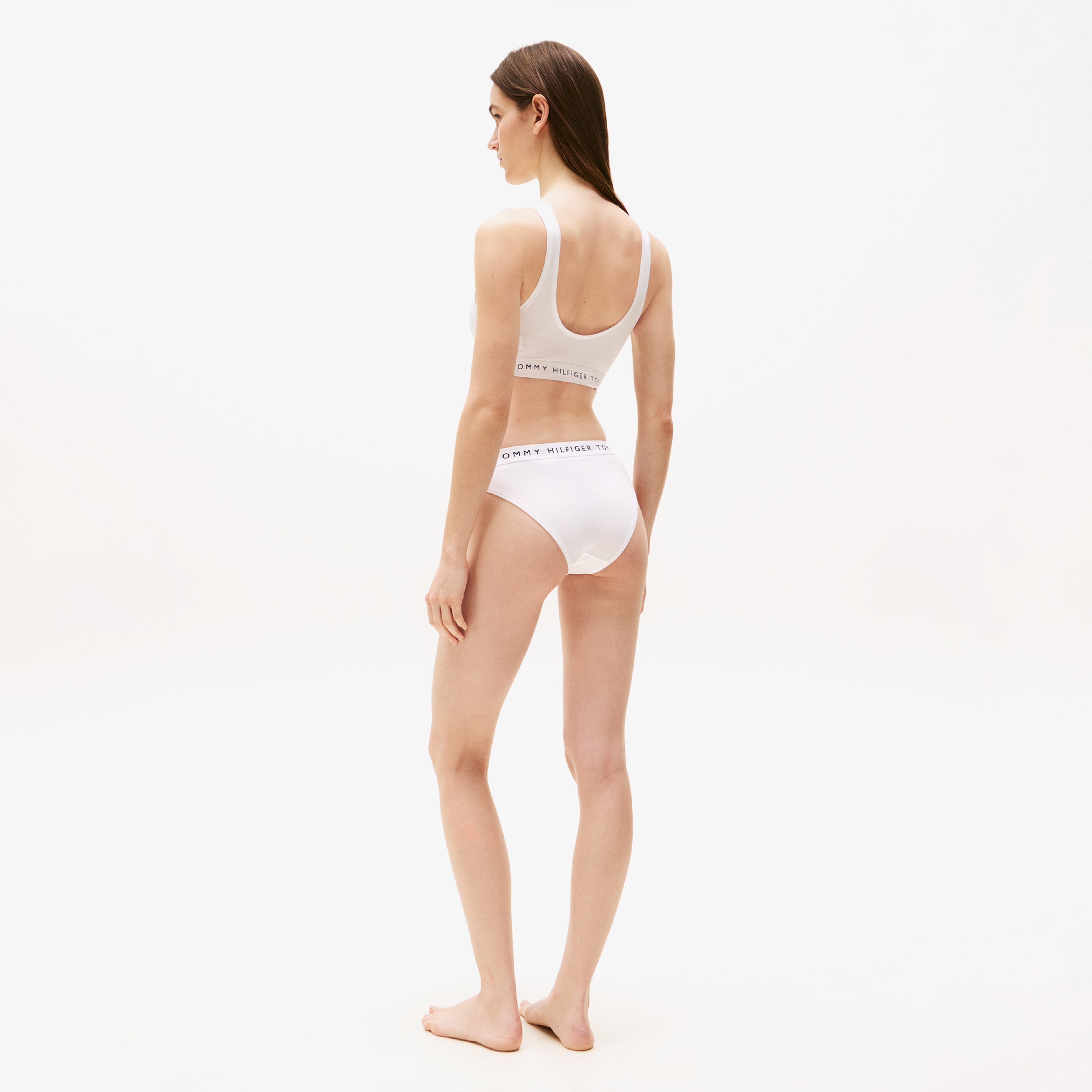 Tommy Hilfiger Unlined Kadın Beyaz Bra