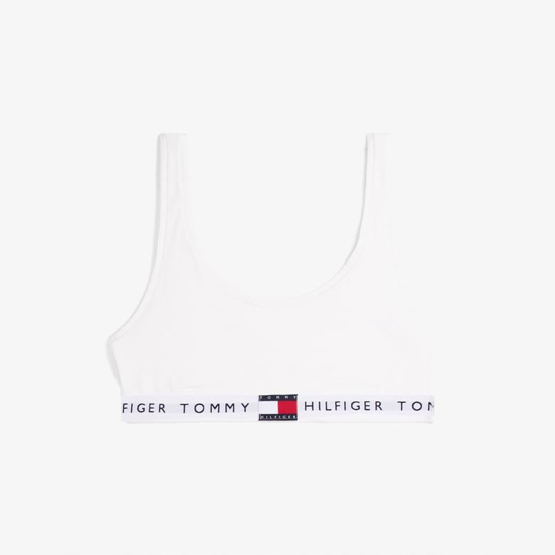 Tommy Hilfiger Unlined Kadın Beyaz Bra