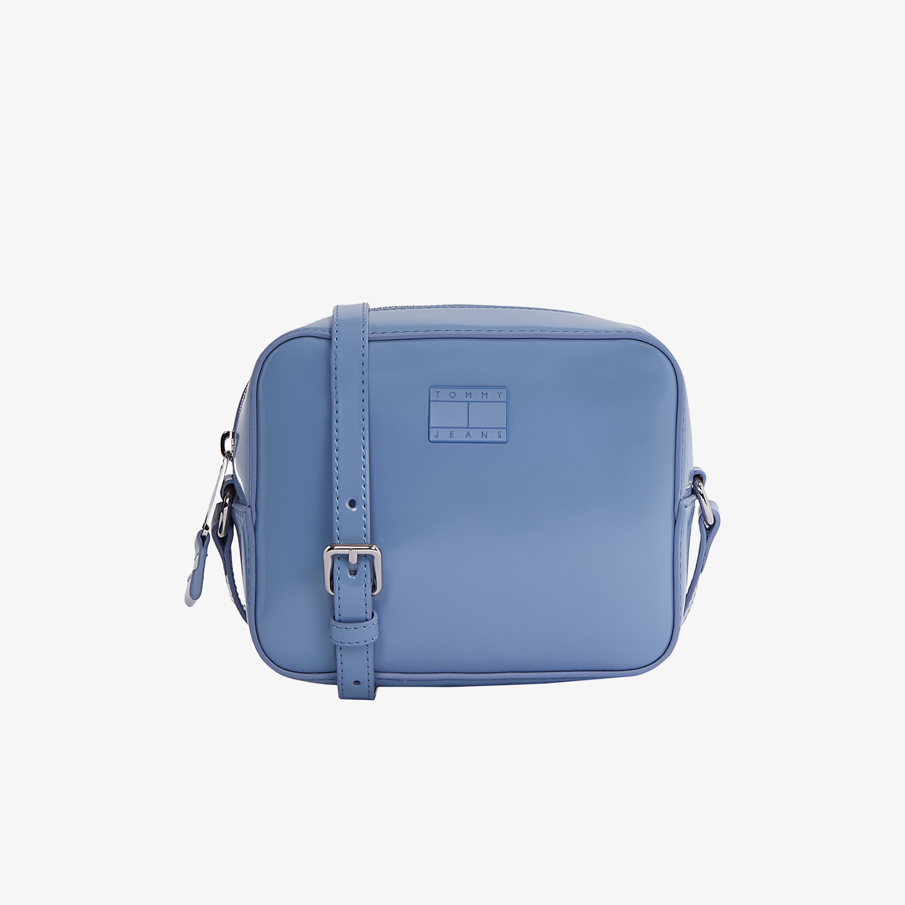 Tommy Hilfiger Ess Must Box Pu Kadın Mavi El Çantası