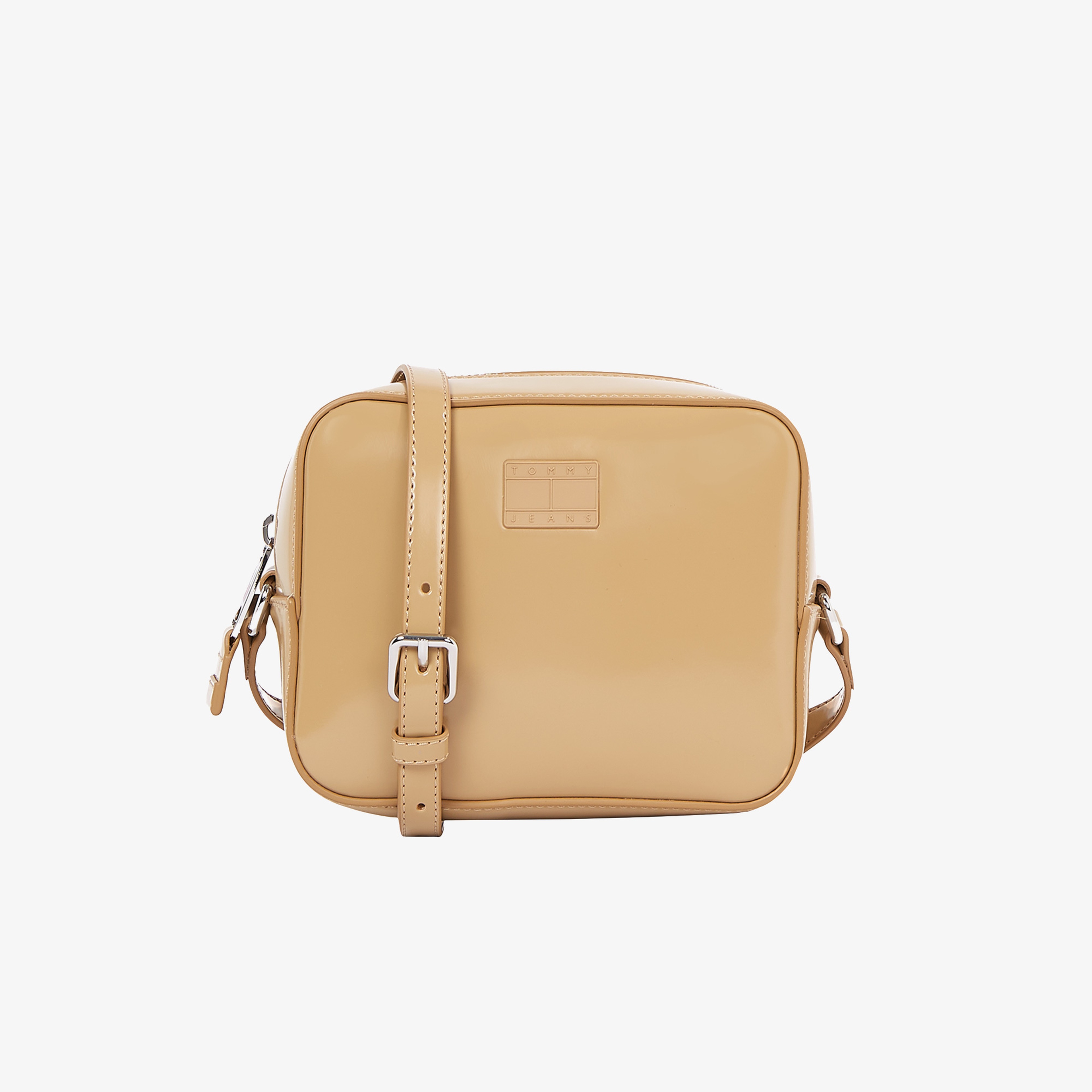 Tommy Hilfiger Ess Must Box Pu Kadın Haki El Çantası