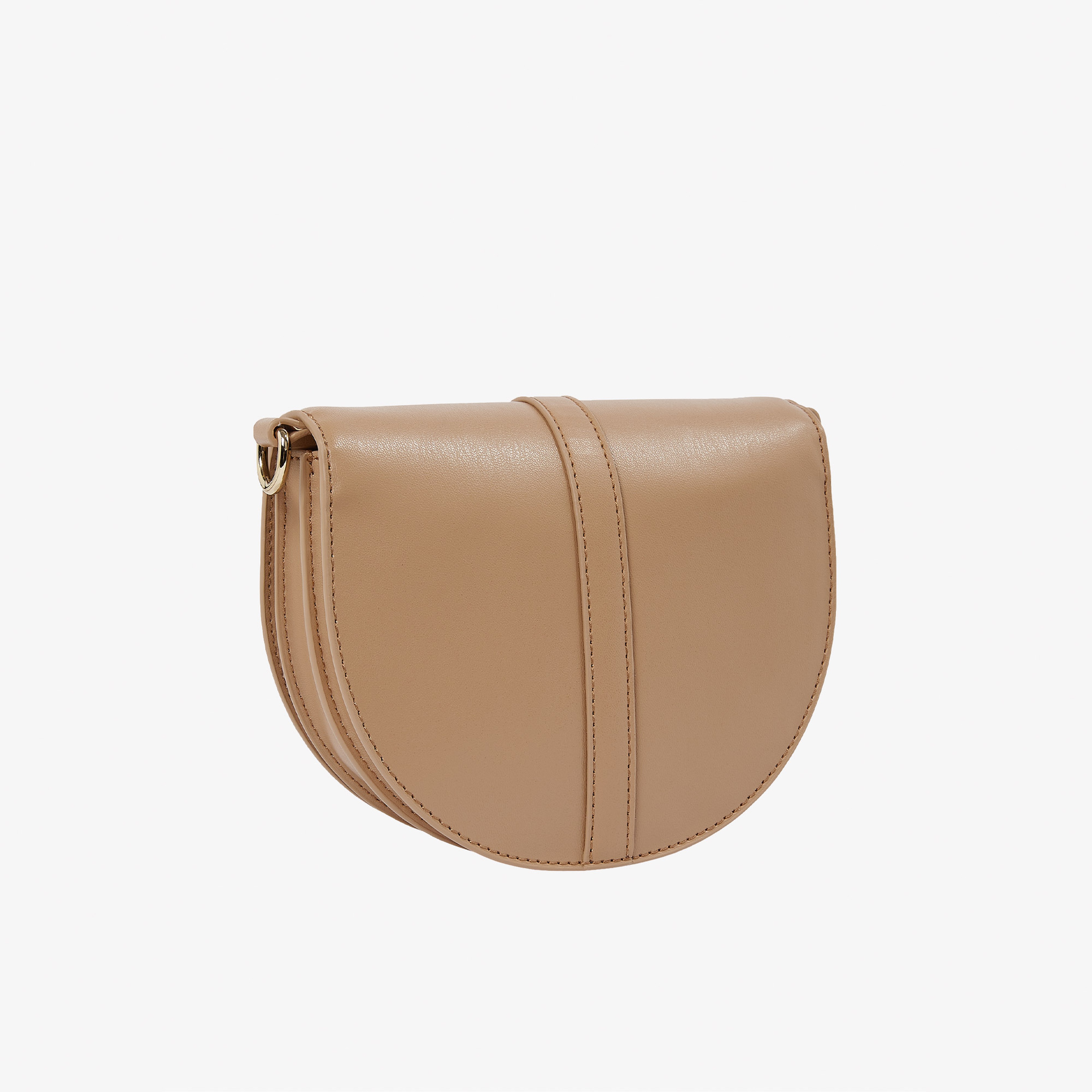 Tommy Hilfiger Heritage Saddle Kadın Kahverengi El Çantası