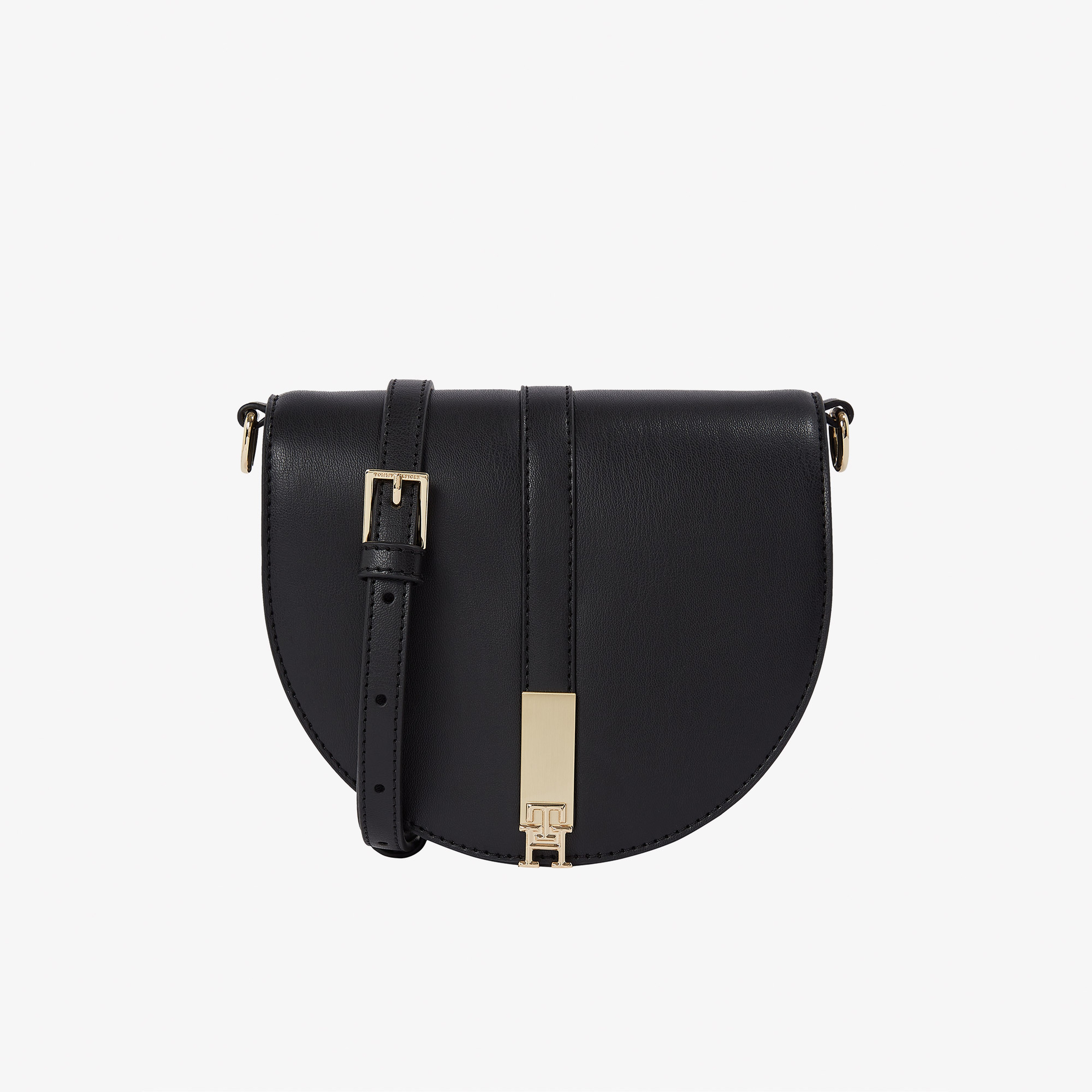 Tommy Hilfiger Heritage Saddle Kadın Siyah El Çantası