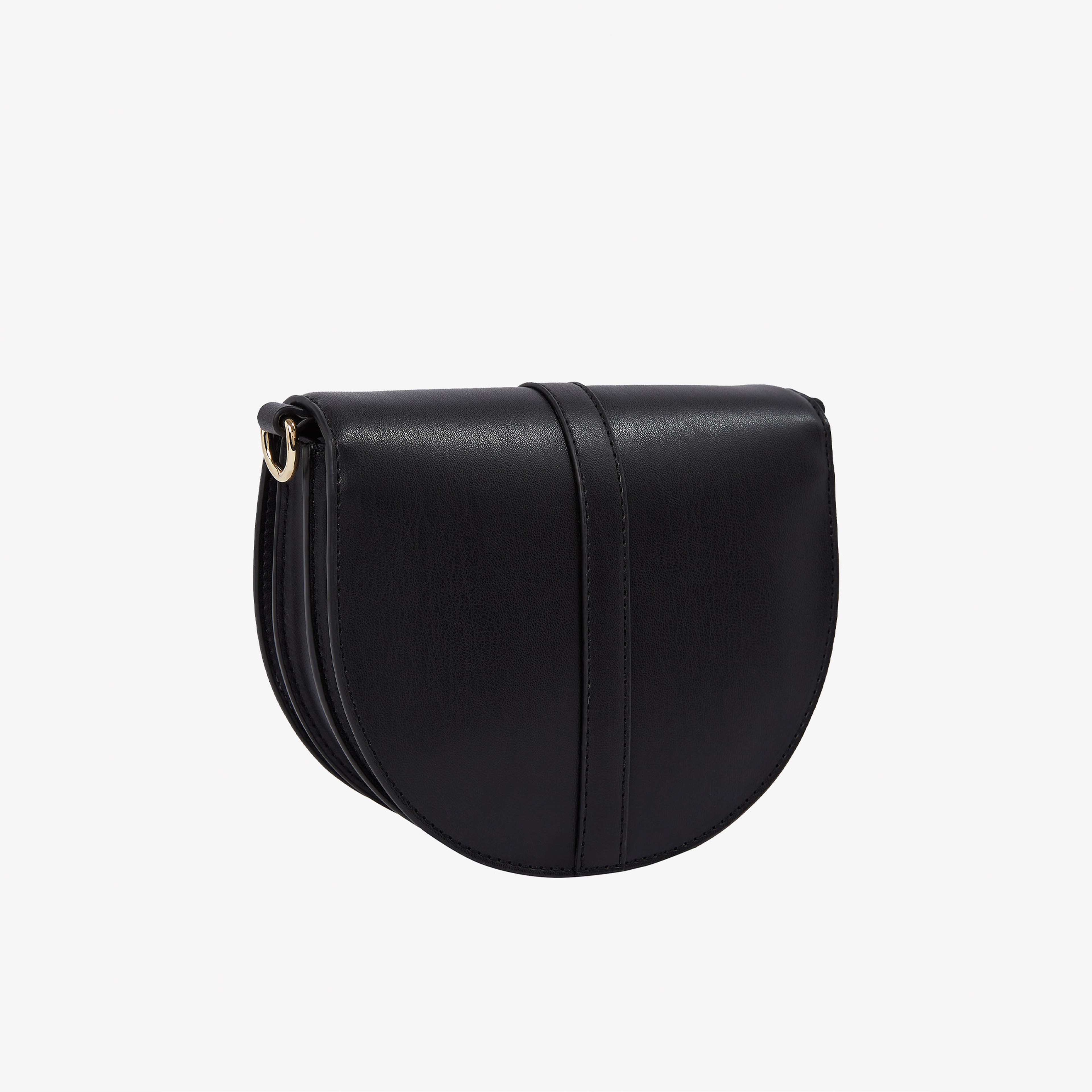 Tommy Hilfiger Heritage Saddle Kadın Siyah El Çantası