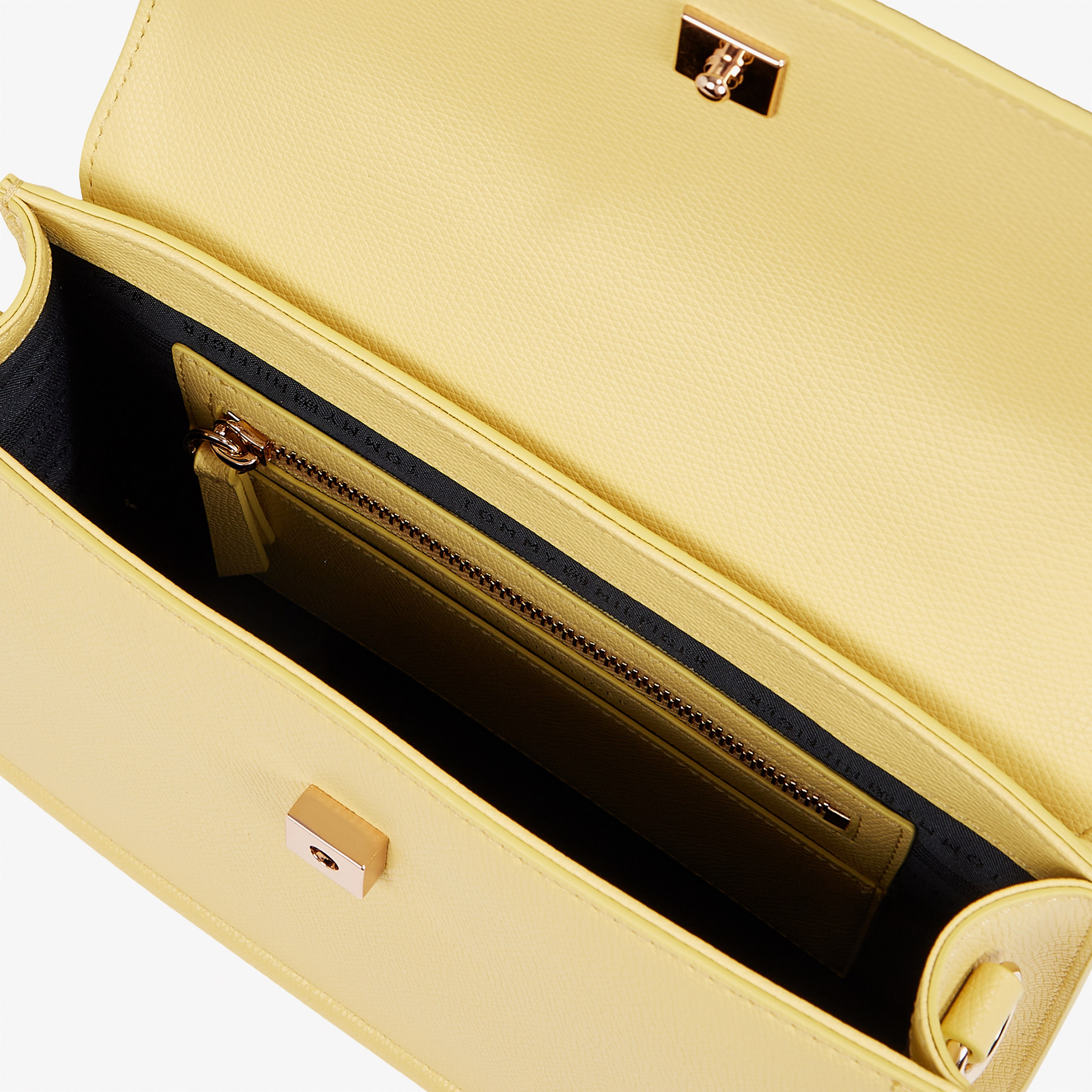 Tommy Hilfiger Eternity Mini Satchel Kadın Sarı El Çantası