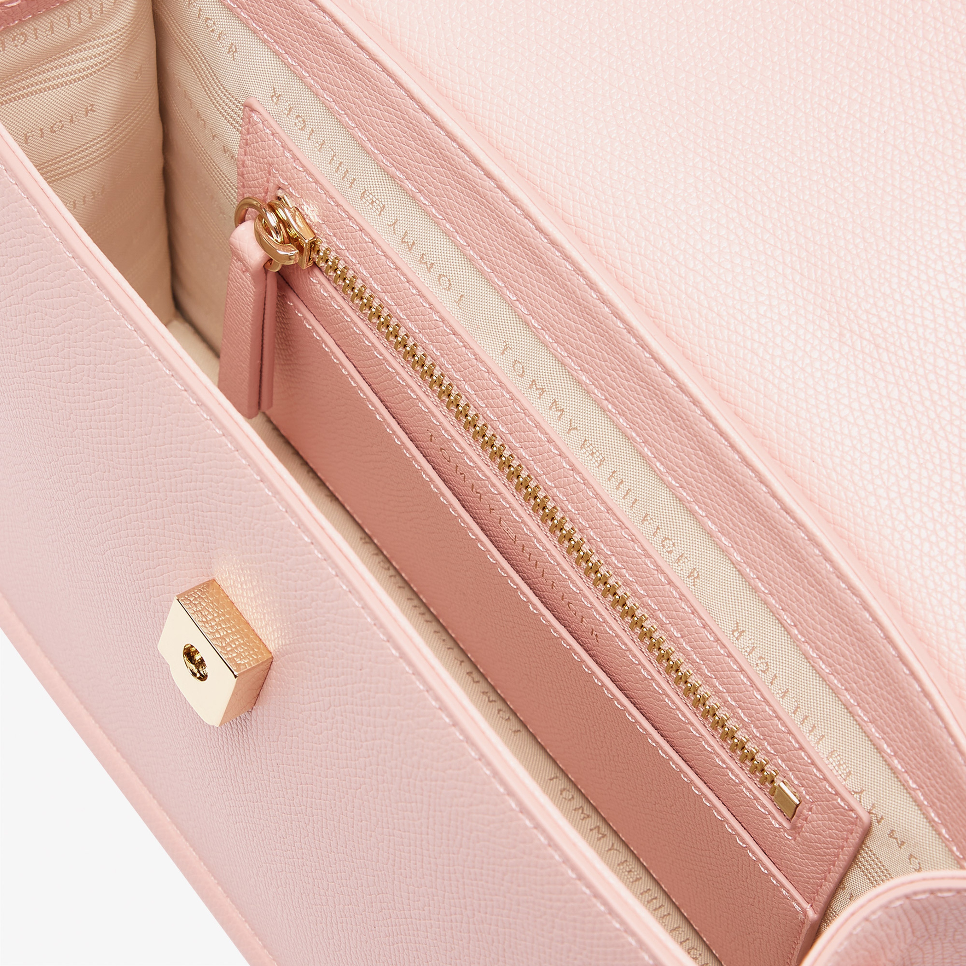 Tommy Hilfiger Eternity Mini Satchel Kadın Pembe El Çantası