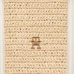 Tommy Hilfiger Spring Logo Kadın Bej El Çantası