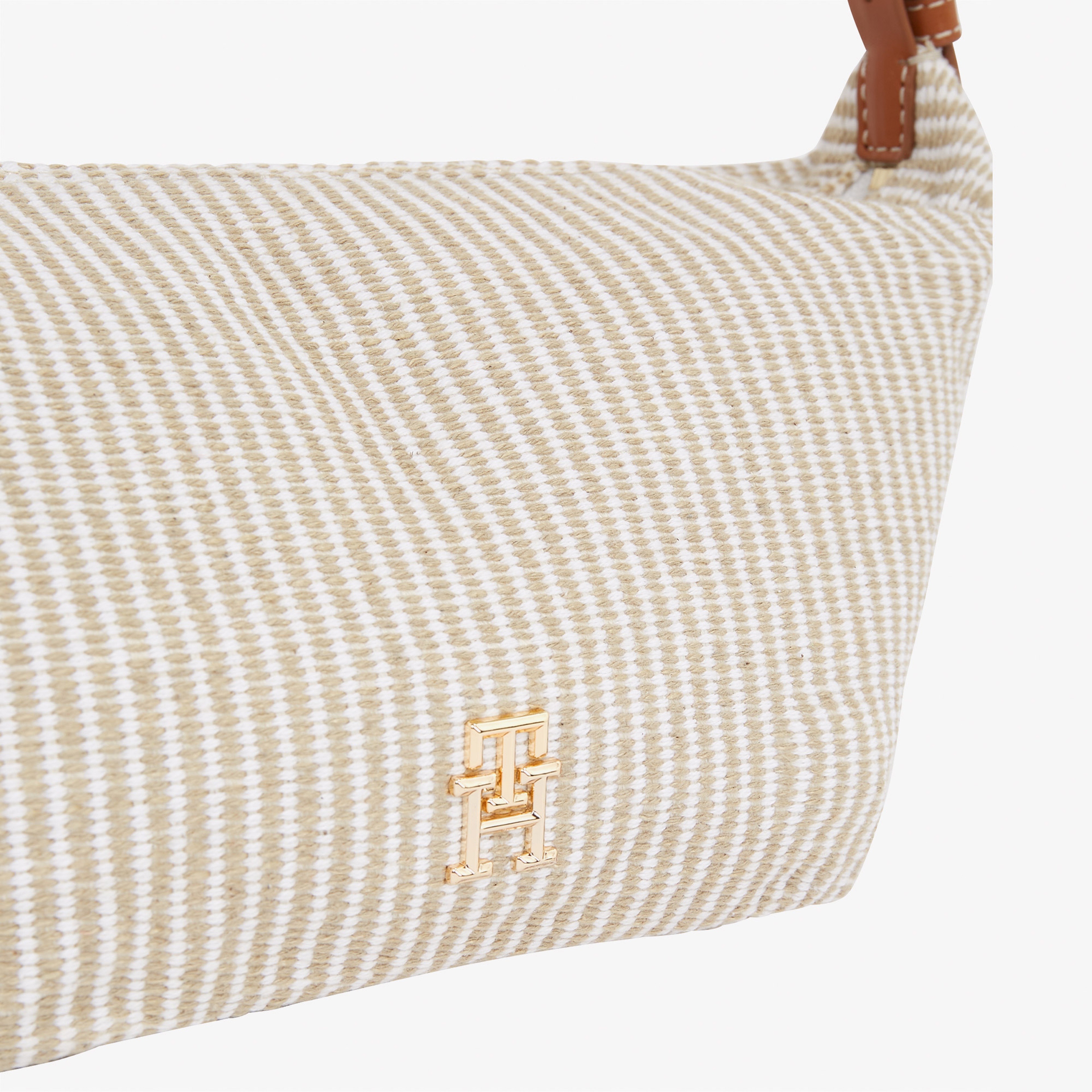 Tommy Hilfiger Premium Beach Sling Bag Kadın Bej El Çantası