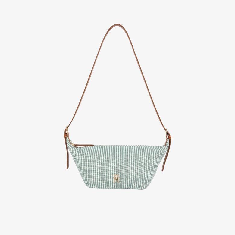 Tommy Hilfiger Premium Beach Sling Bag Kadın Yeşil El Çantası