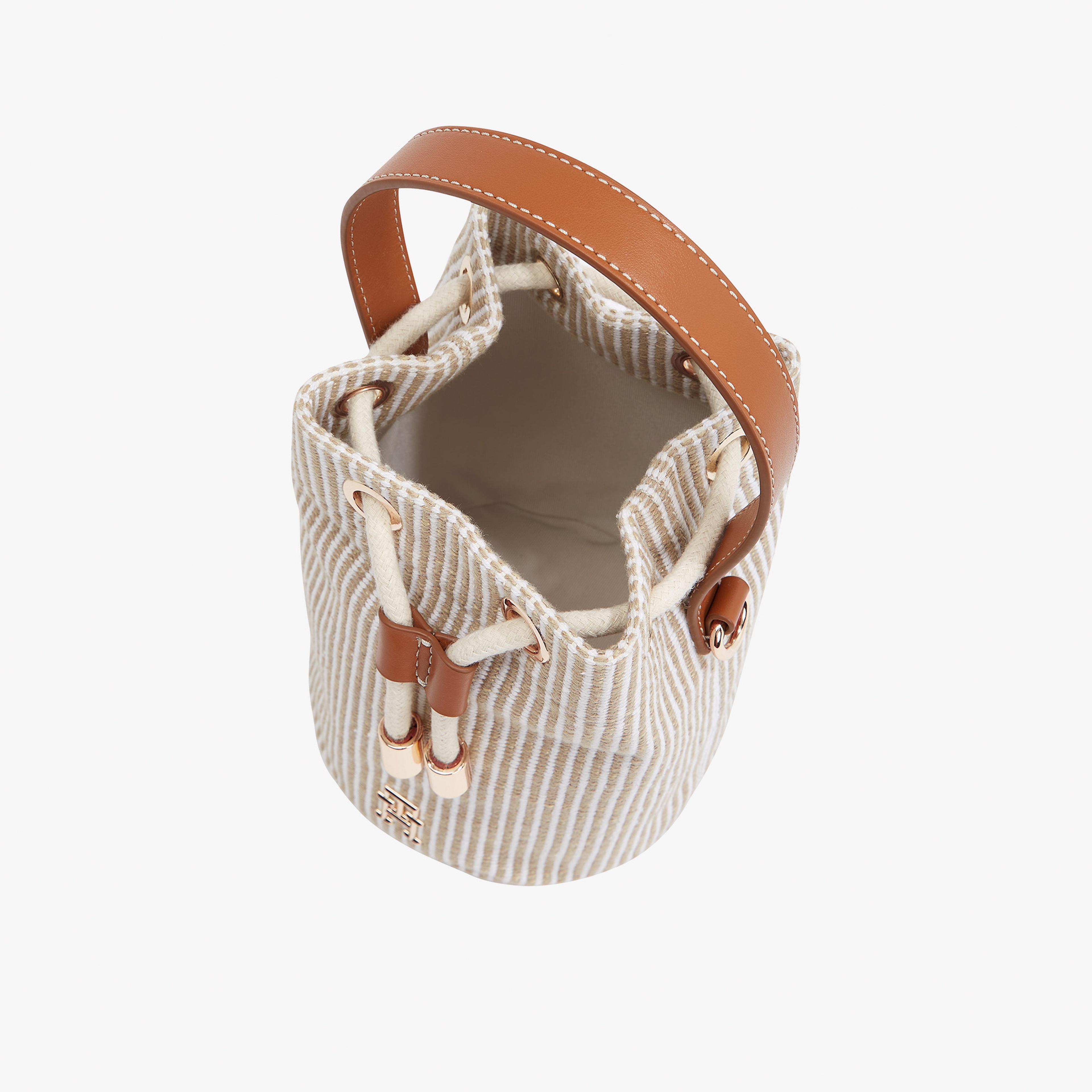 Tommy Hilfiger Premium Beach Bucket Kadın Bej El Çantası