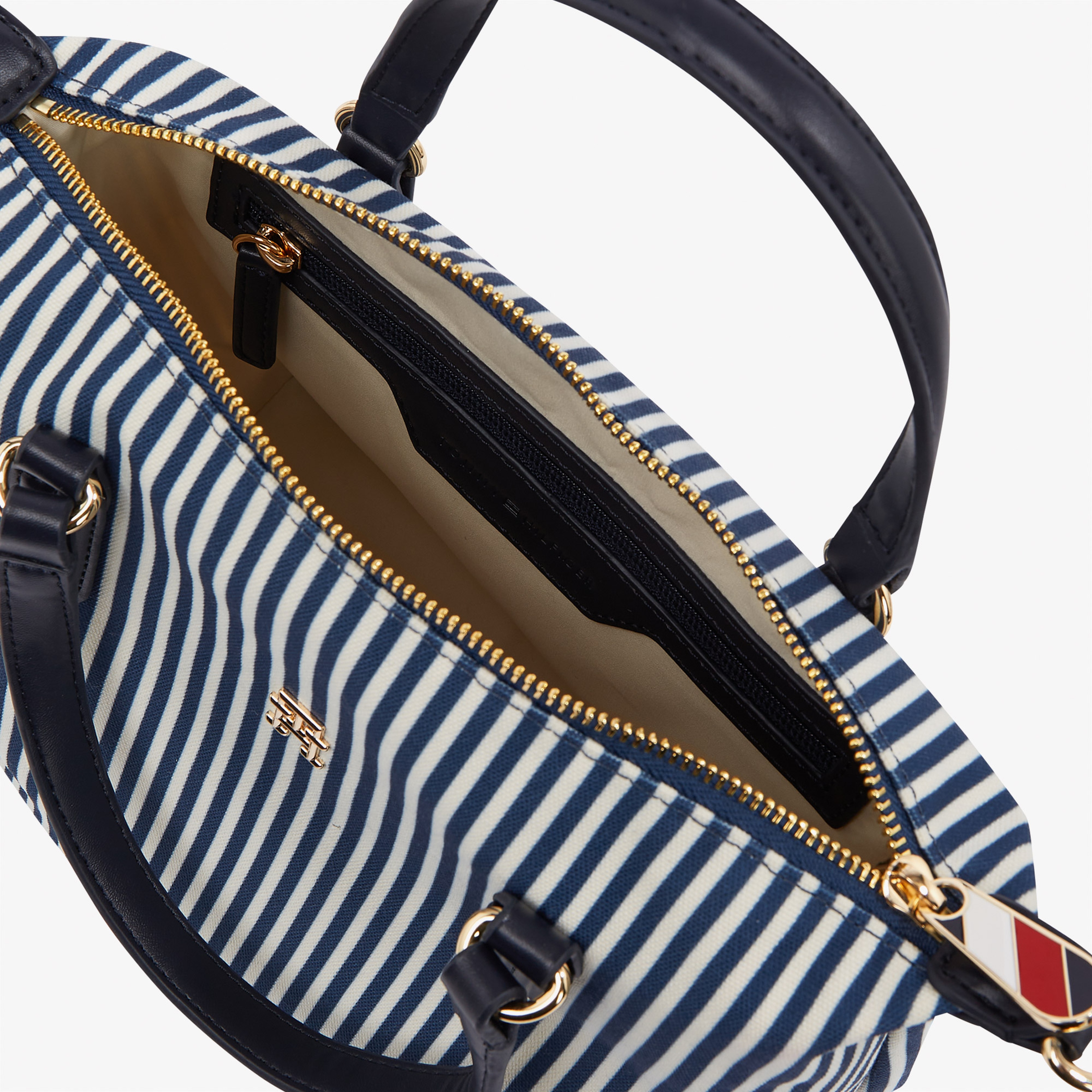 Tommy Hilfiger Poppy Summer Small Kadın Lacivert El Çantası