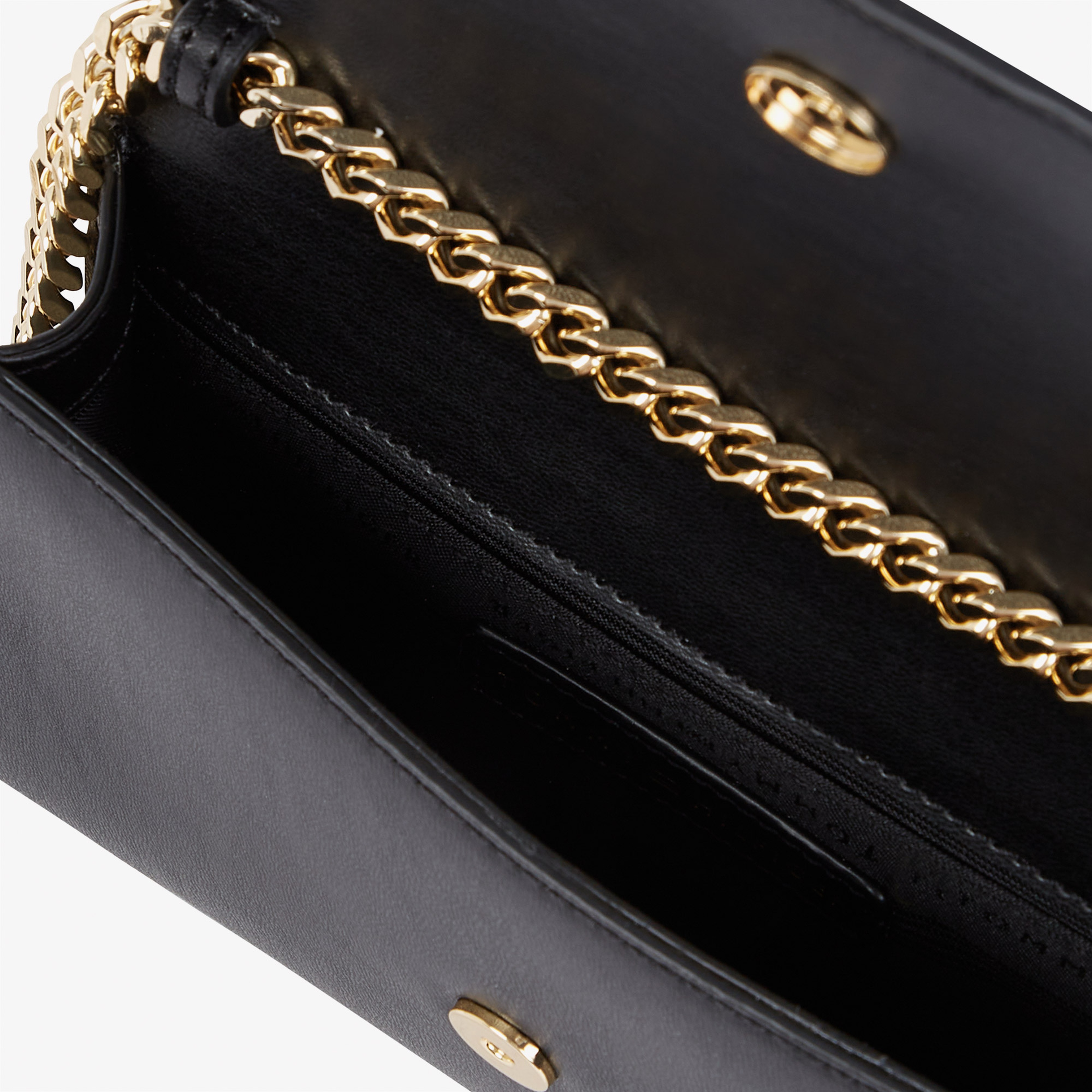 Tommy Hilfiger Heritage Mini Crossover Chain Kadın Siyah El Çantası