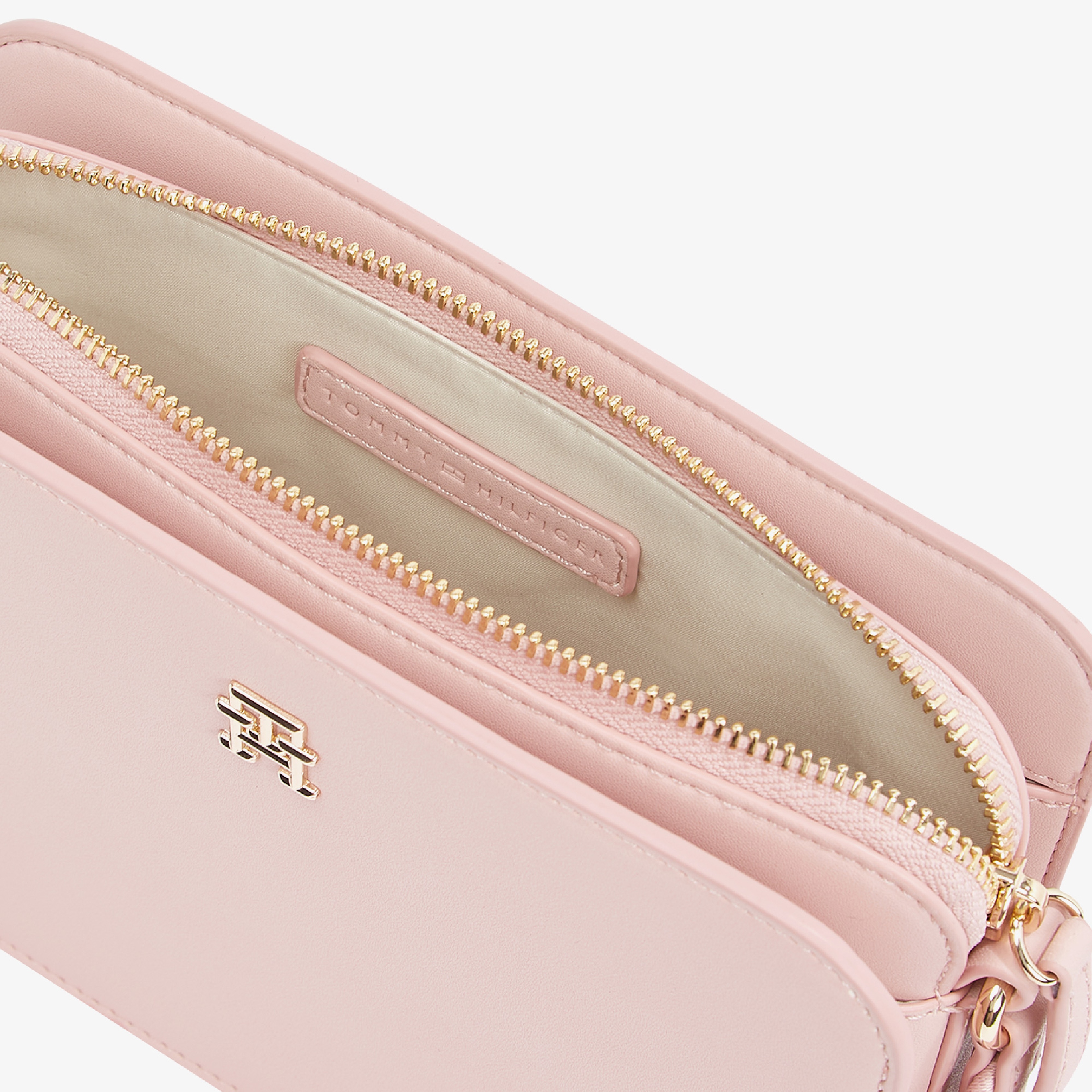 Tommy Hilfiger Logotape Kadın Pembe El Çantası