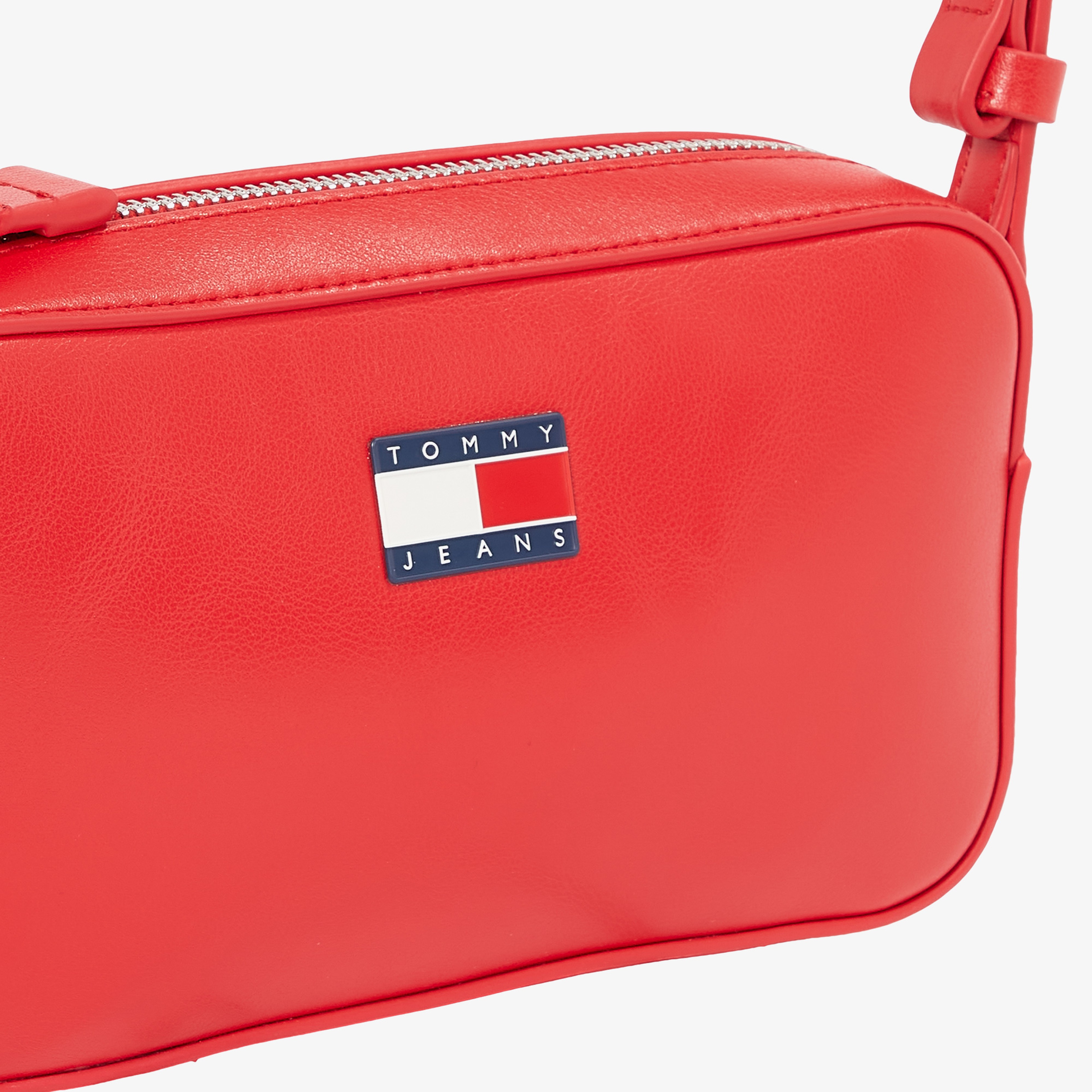 Tommy Hilfiger Ess Must Convertible Kadın Kırmızı El Çantası