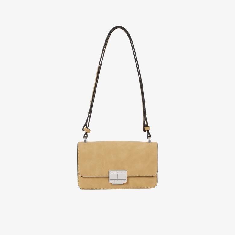 Tommy Hilfiger Fashionista Crossover Kadın Bej El Çantası