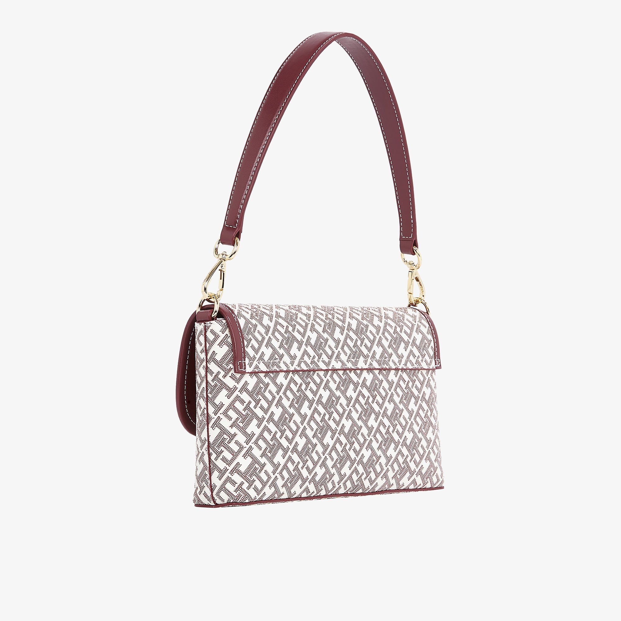 Tommy Hilfiger Monoplay Flap Crossover Kadın Kırmızı El Çantası