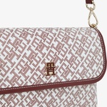 Tommy Hilfiger Monoplay Flap Crossover Kadın Kırmızı El Çantası