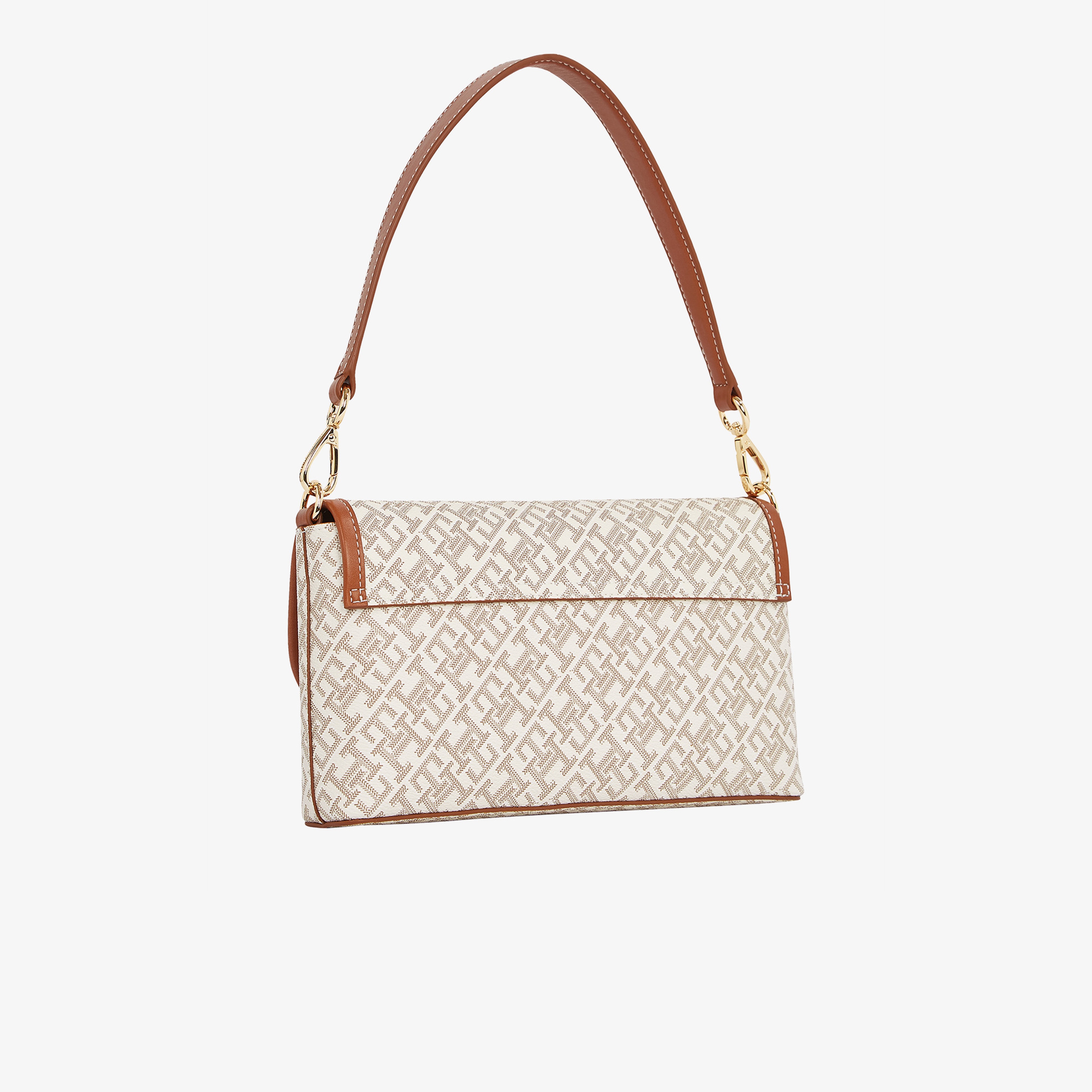 Tommy Hilfiger Monoplay Flap Crossover Kadın Haki El Çantası