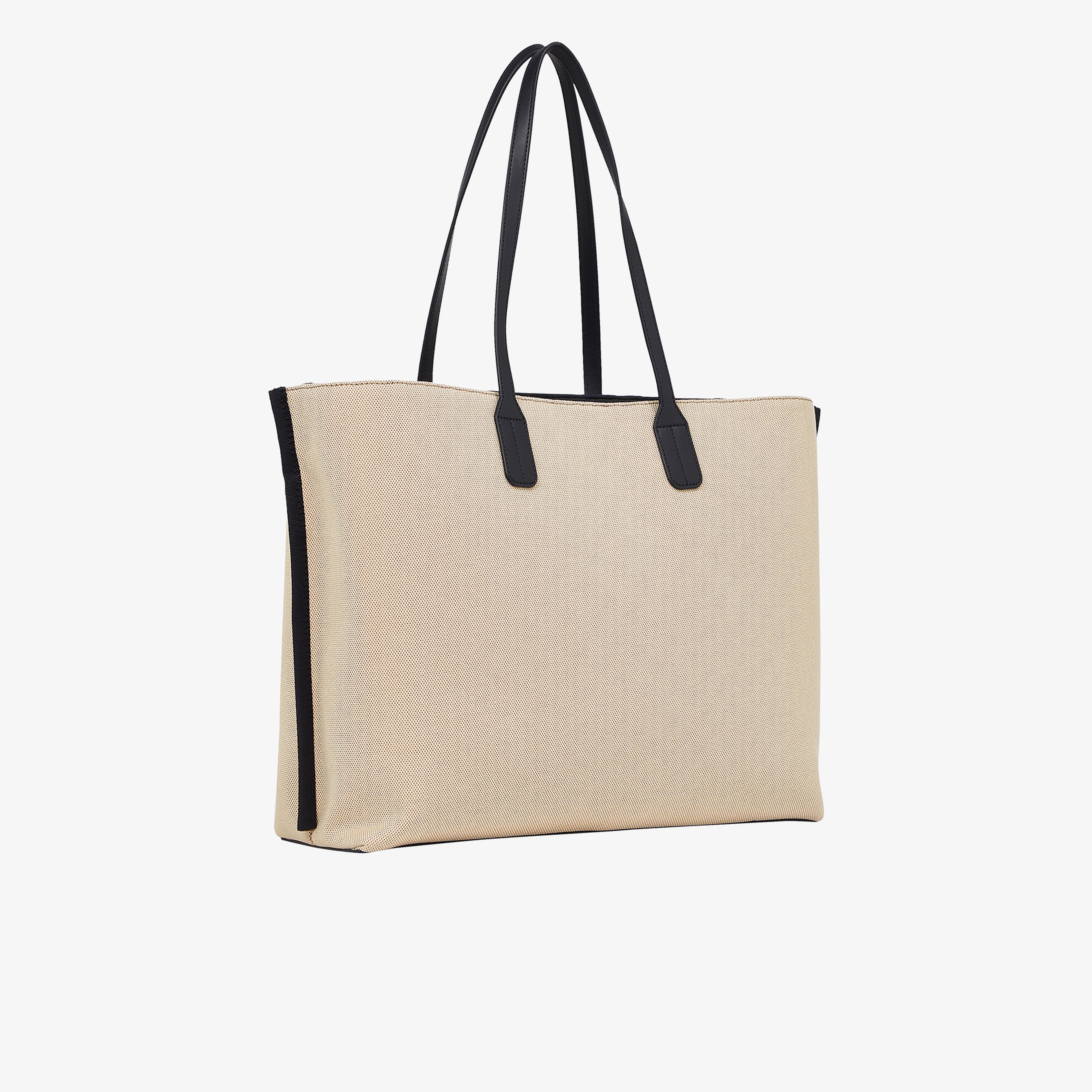 Tommy Hilfiger Distinct Canvas Kadın Lacivert El Çantası