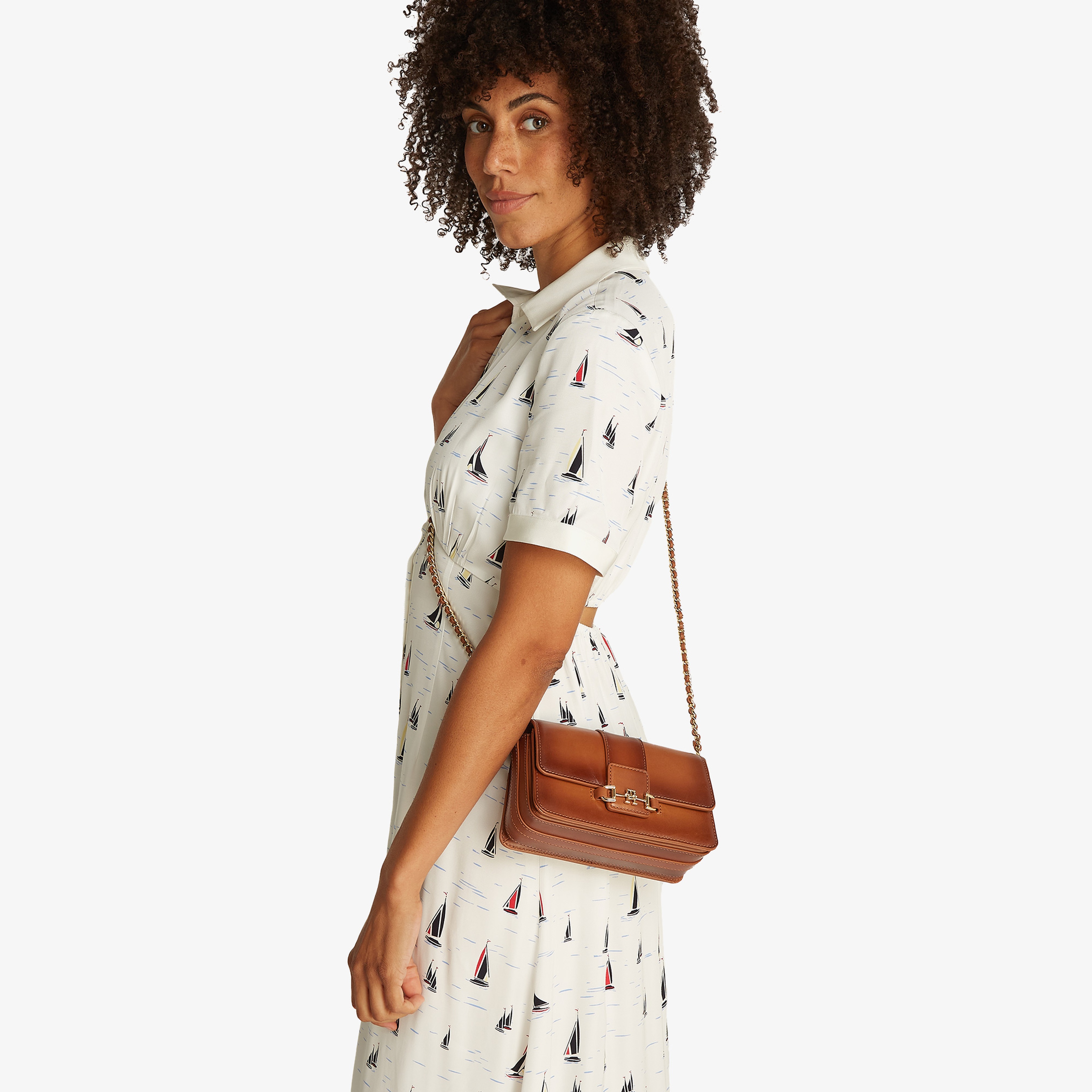 Tommy Hilfiger Kadın Kahverengi Çanta