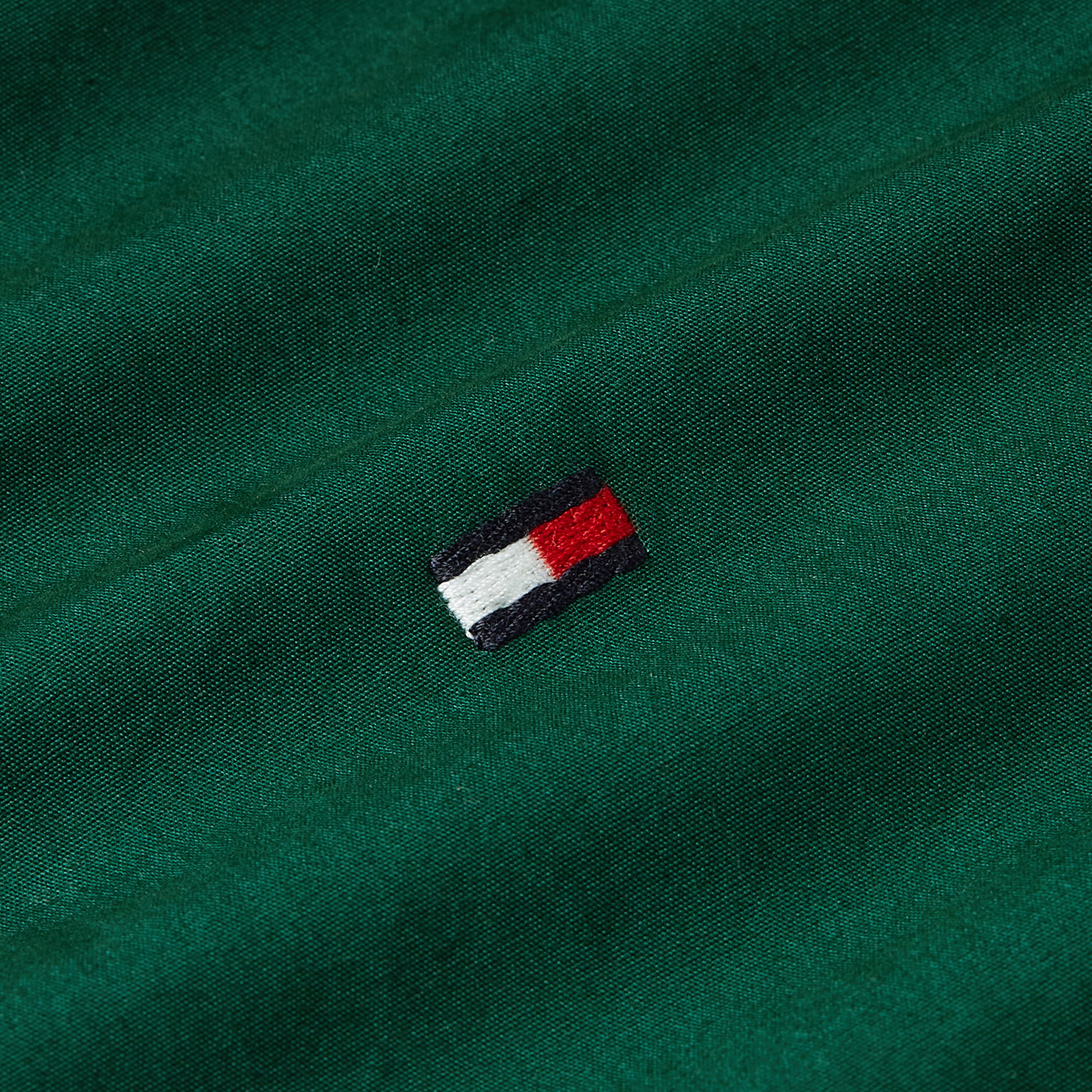 Tommy Hilfiger Lightweight Cotton Ivy Erkek Yeşil Ceket