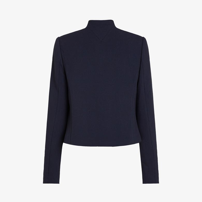 Tommy Hilfiger Punto Sb Blazer Kadın Lacivert Ceket