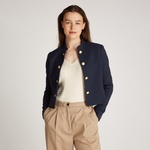 Tommy Hilfiger Punto Sb Blazer Kadın Lacivert Ceket