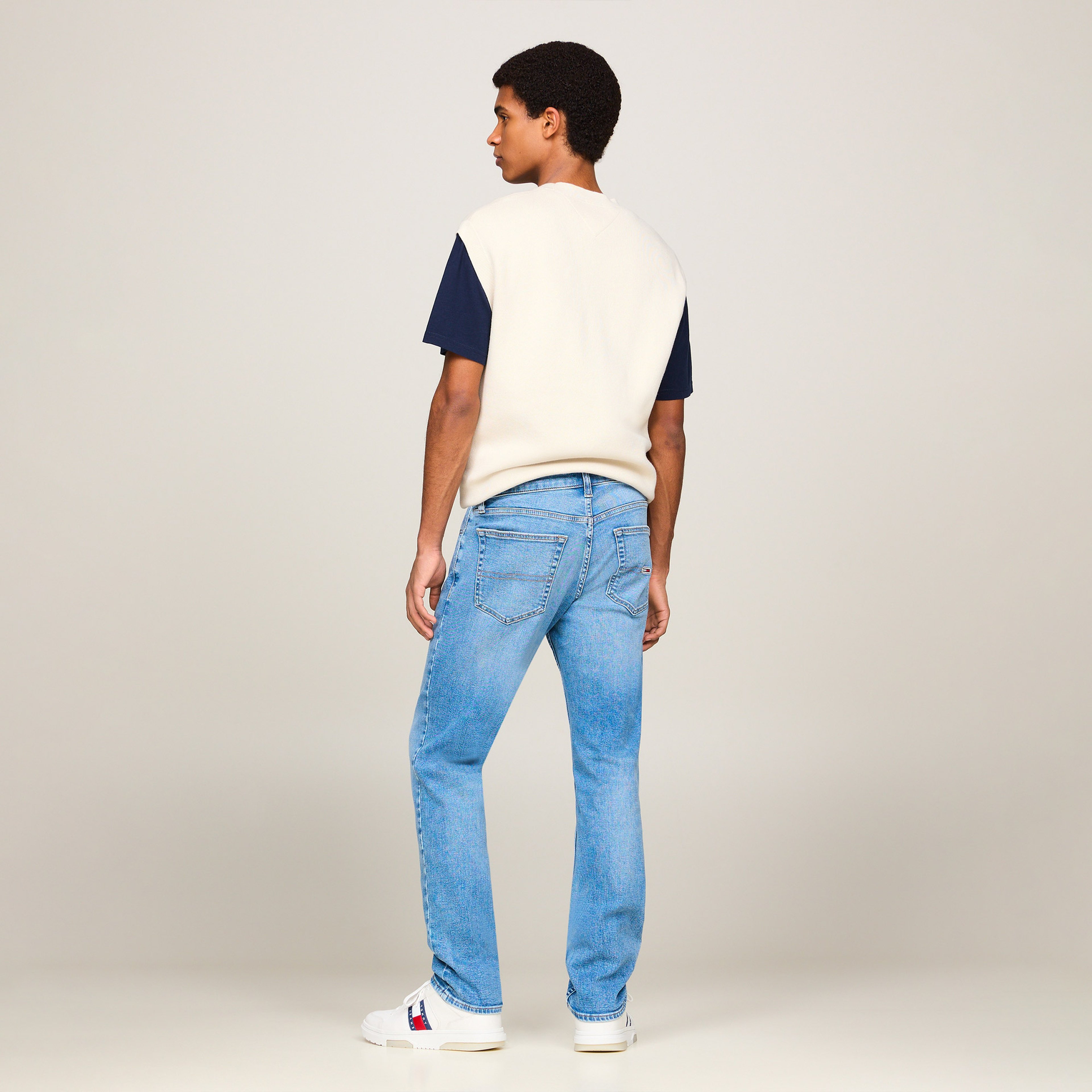 Tommy Jeans Erkek Mavi Jean
