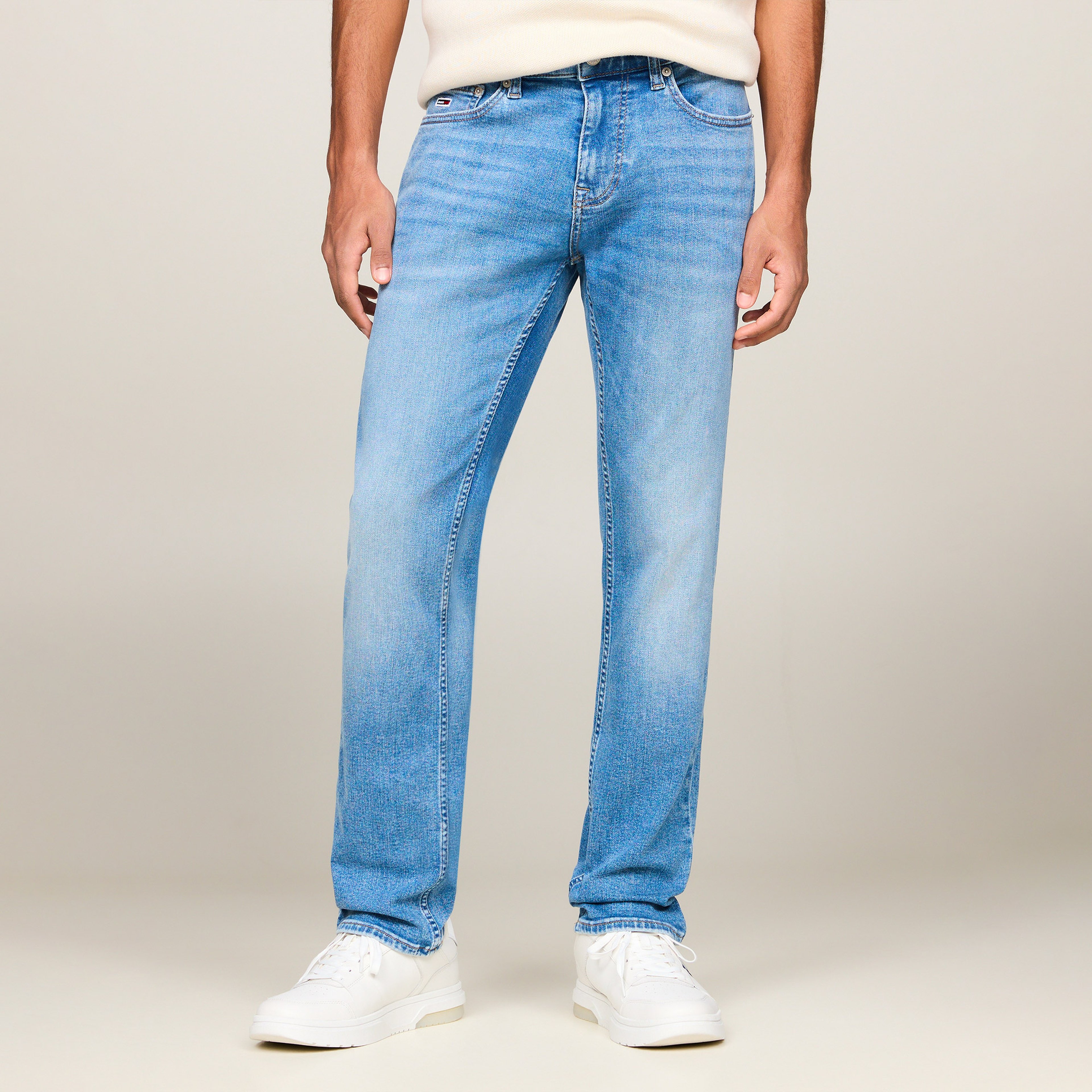 Tommy Jeans Erkek Mavi Jean