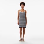 Tommy Jeans Tjcw Breton Stripe Kadın Lacivert Elbise