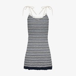 Tommy Jeans Tjcw Breton Stripe Kadın Lacivert Elbise