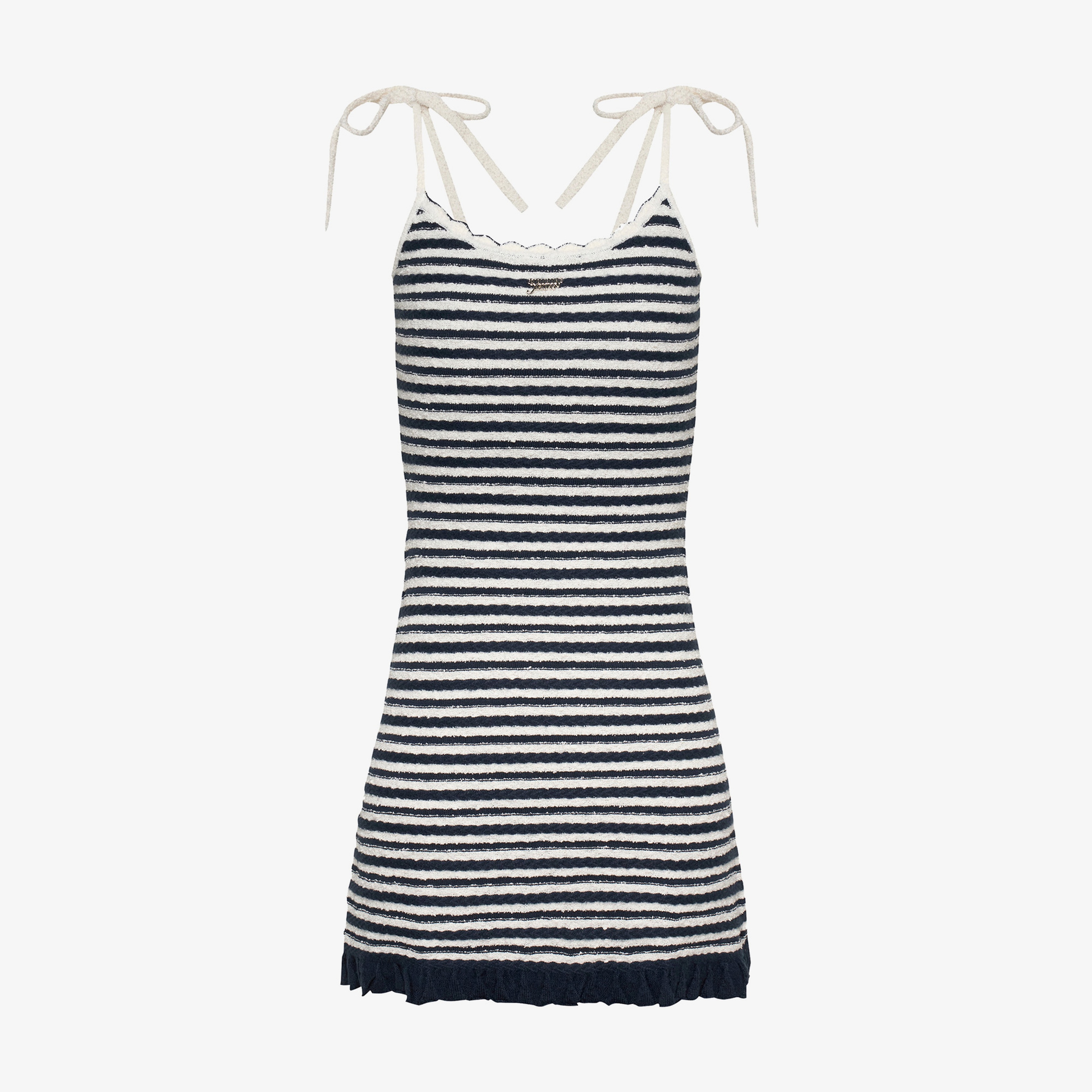 Tommy Jeans Tjcw Breton Stripe Kadın Lacivert Elbise