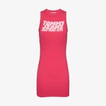 Tommy Jeans Tj Bubble Tank Kadın Kırmızı Elbise