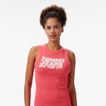 Tommy Jeans Tj Bubble Tank Kadın Kırmızı Elbise