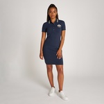 Tommy Hilfiger Varsity Graphic Kadın Lacivert Elbise