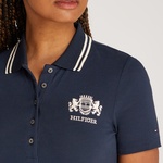 Tommy Hilfiger Varsity Graphic Kadın Lacivert Elbise