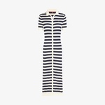 Tommy Hilfiger Co Lyocell Vis Kadın Beyaz Elbise