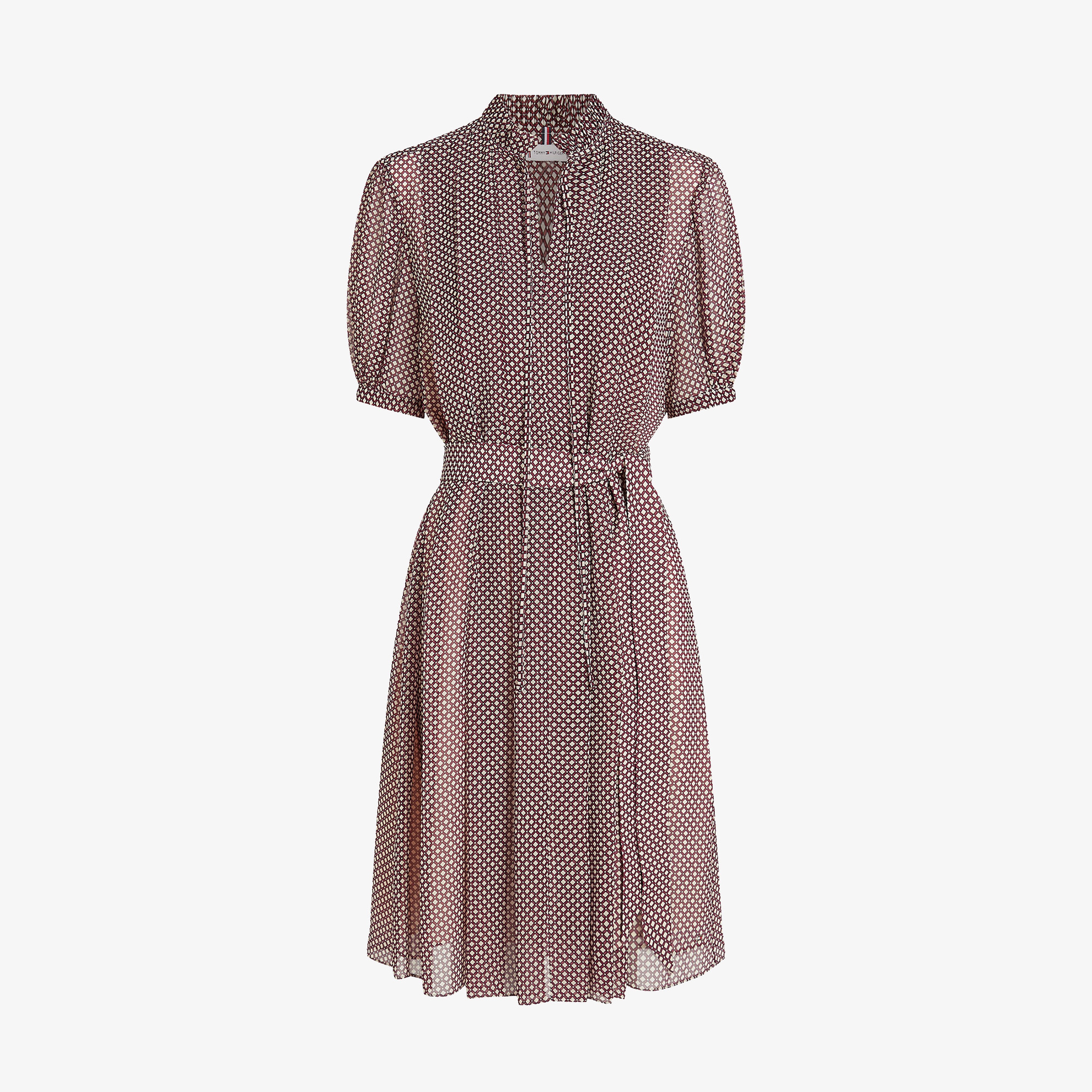 Tommy Hilfiger Kadın Kırmızı Elbise