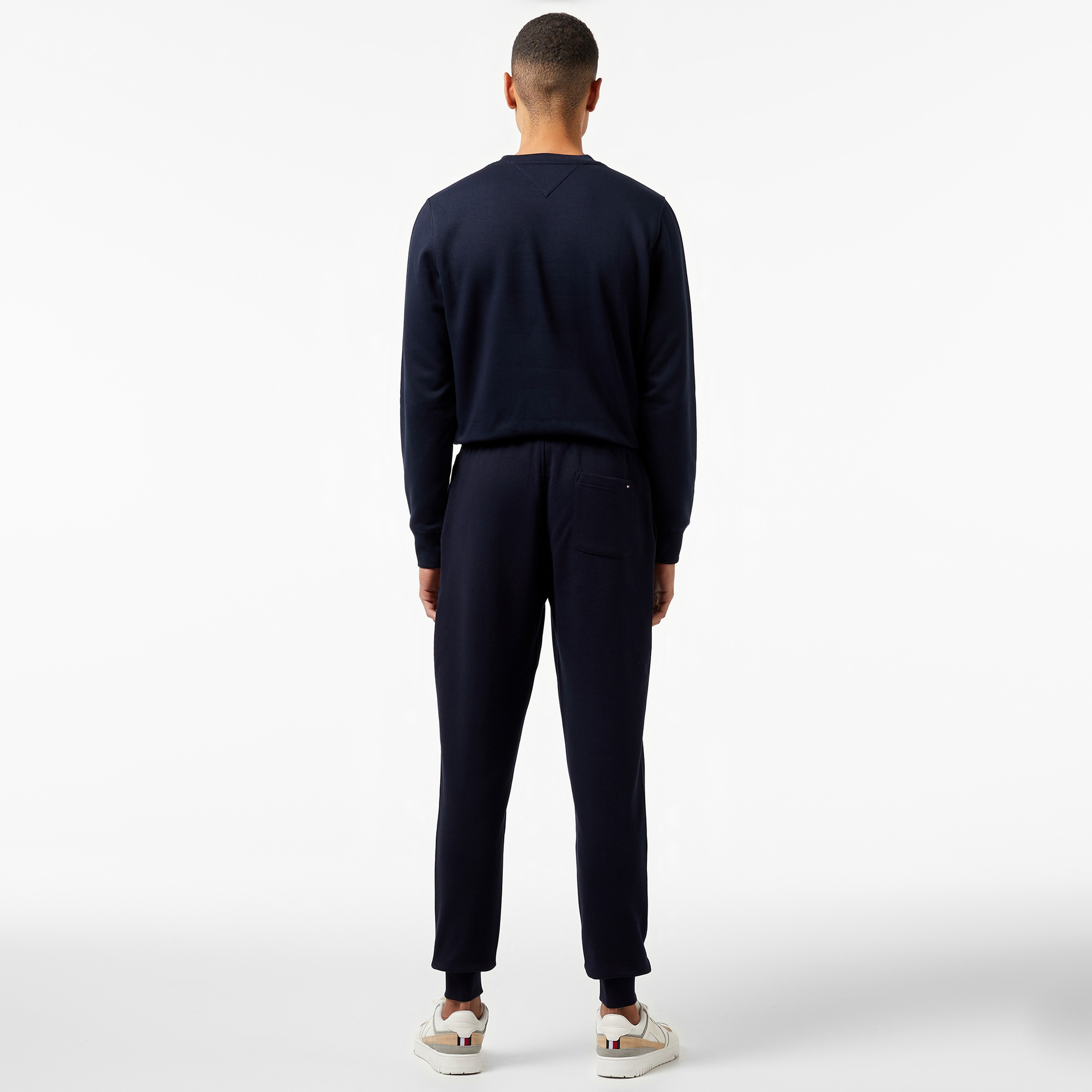 Tommy Hilfiger Tommy Logo Sweatpants Erkek Mavi Eşofman Altı