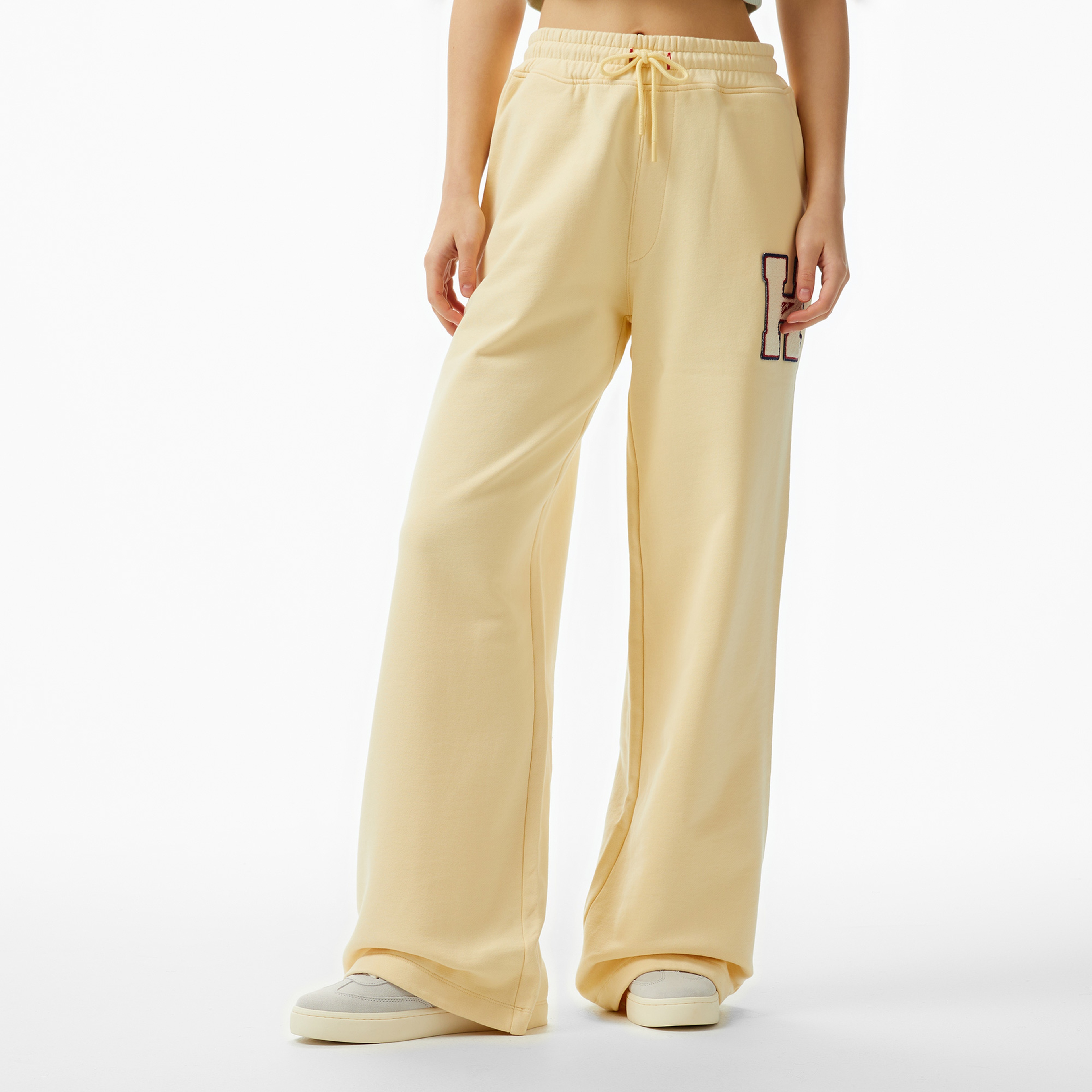 Tommy Jeans H Graphic Kadın Sarı Eşofman Altı