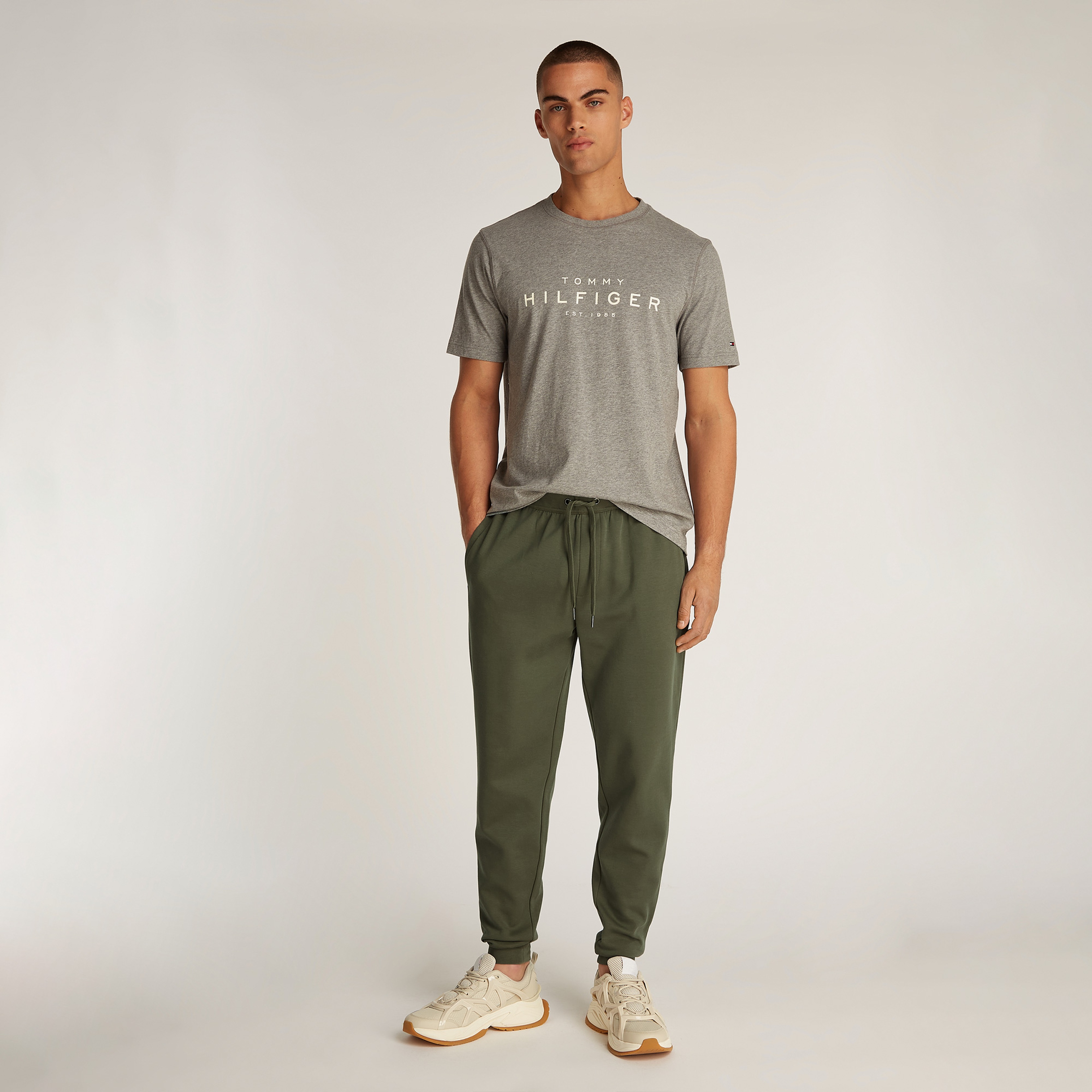 Tommy Hilfiger Erkek Yeşil Eşofman Altı