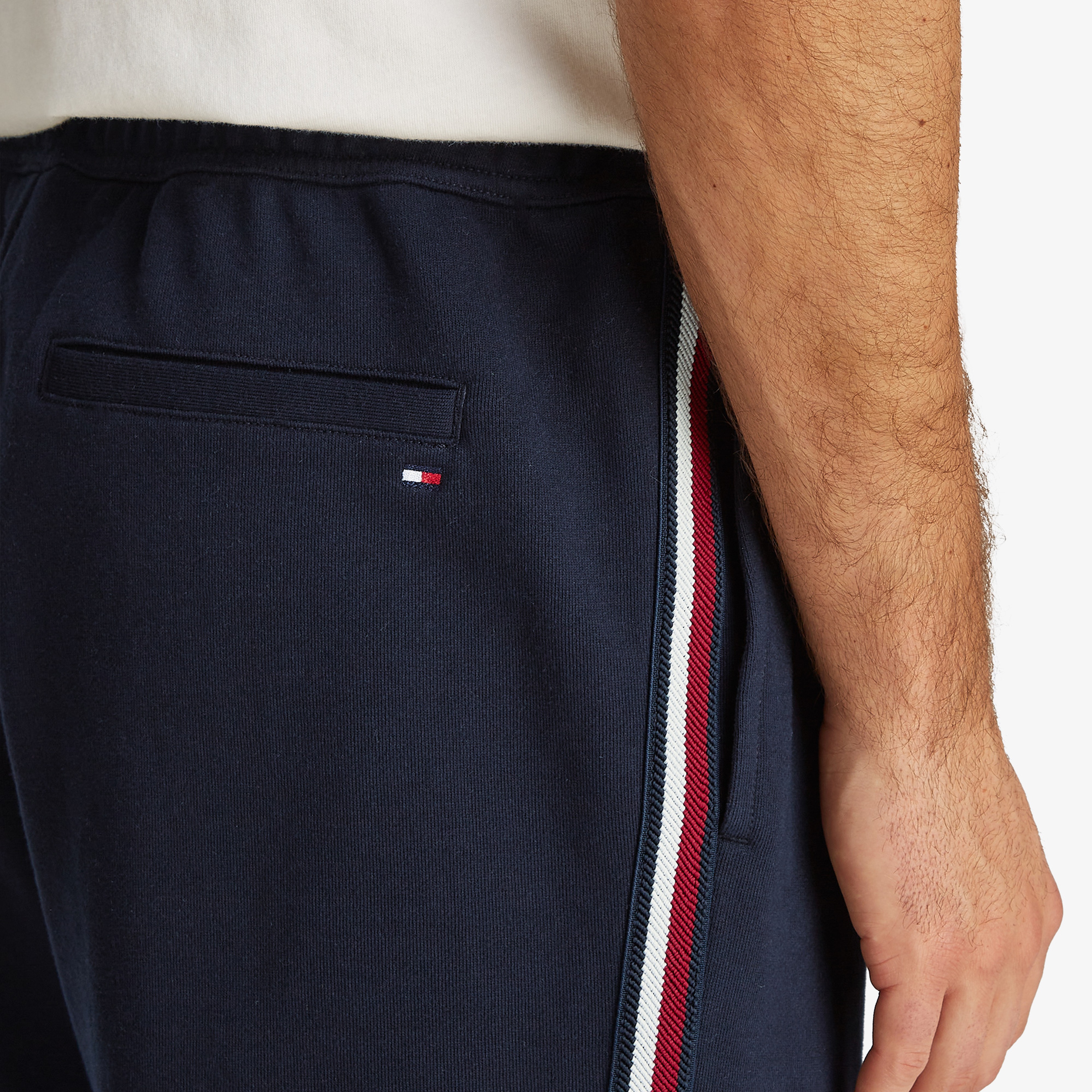 Tommy Hilfiger Global Stripe Erkek Mavi Eşofman Altı