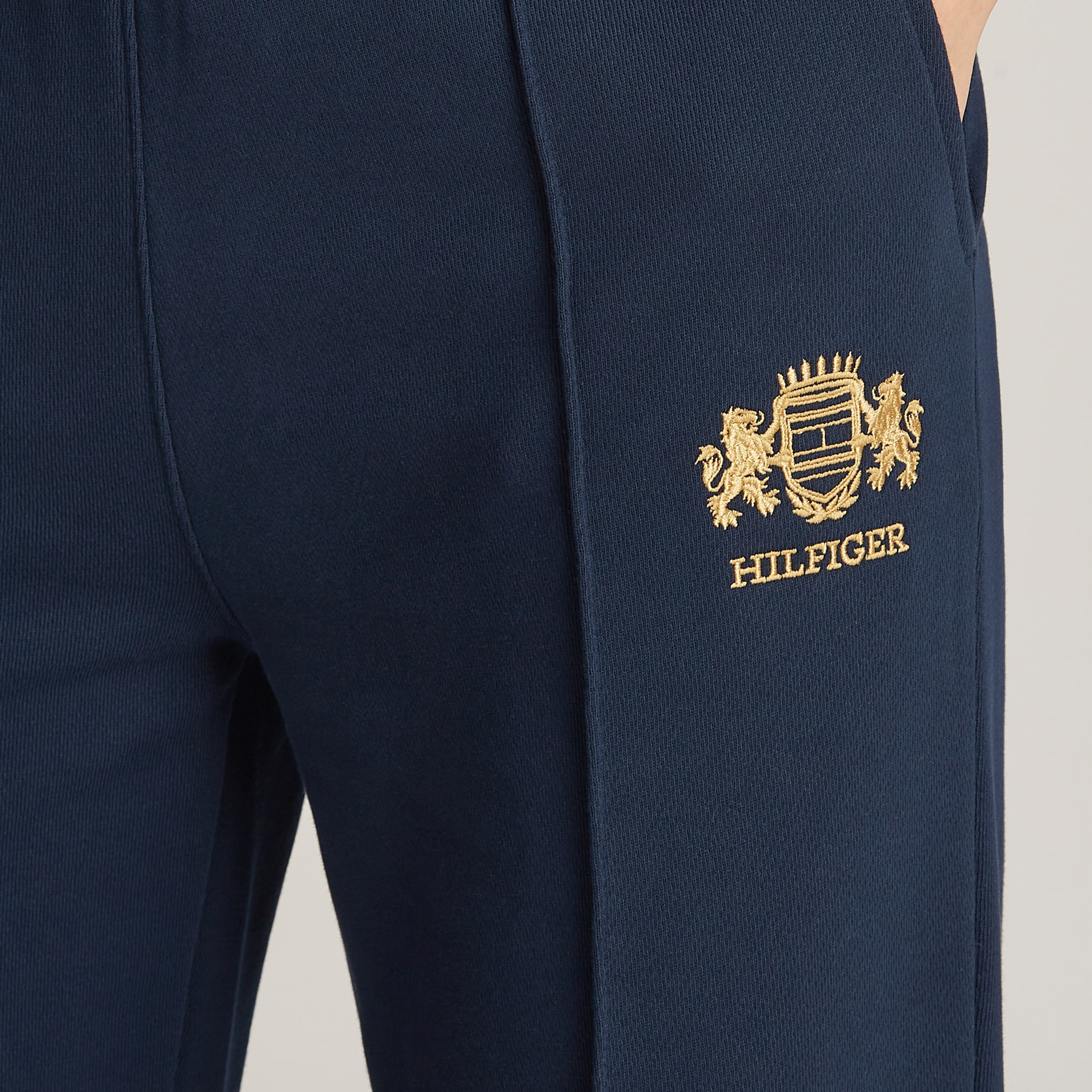 Tommy Hilfiger Varsity Graphic Straight Kadın Lacivert Eşofman Altı